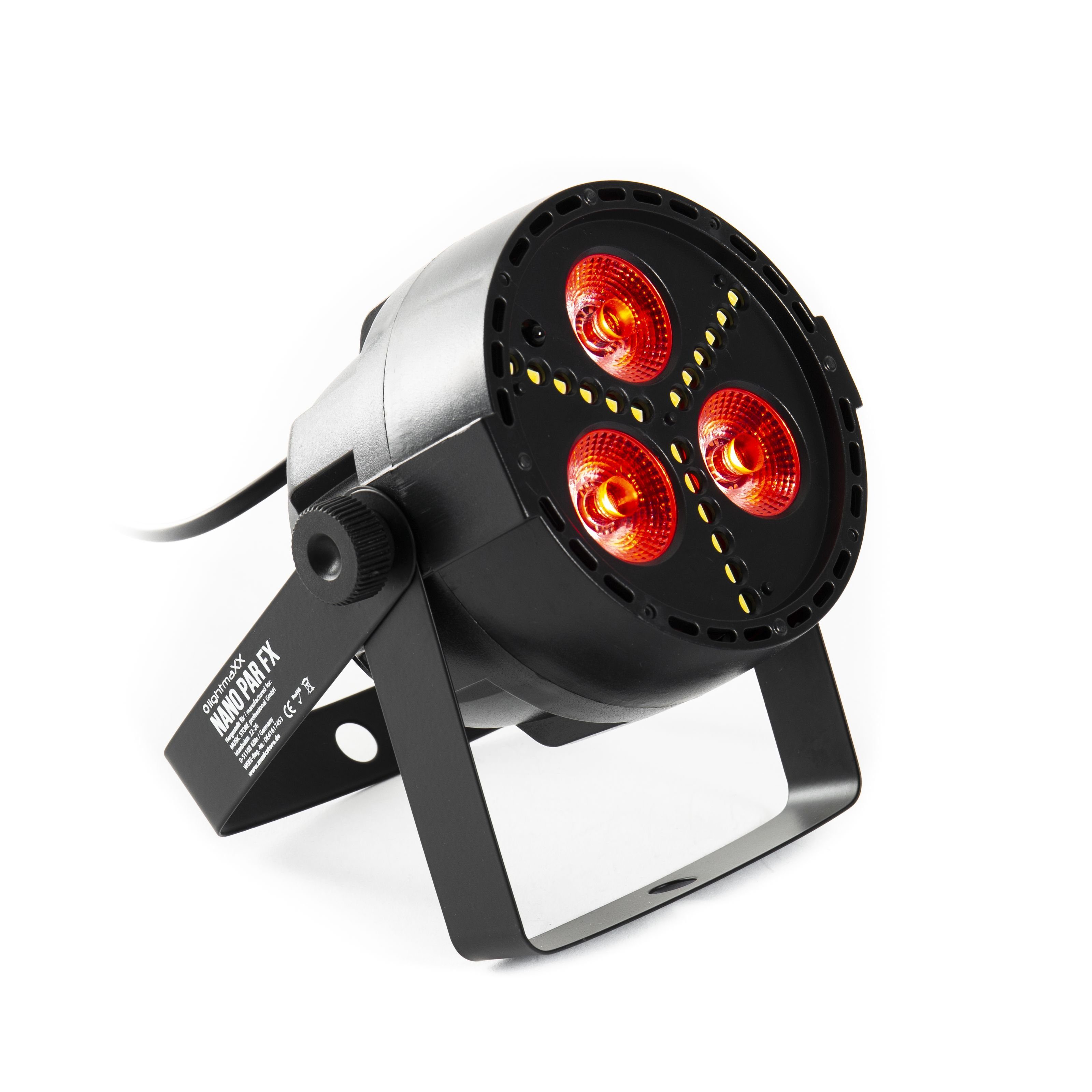 lightmaXX Discolicht, Nano - LED PAR PAR Scheinwerfer FX