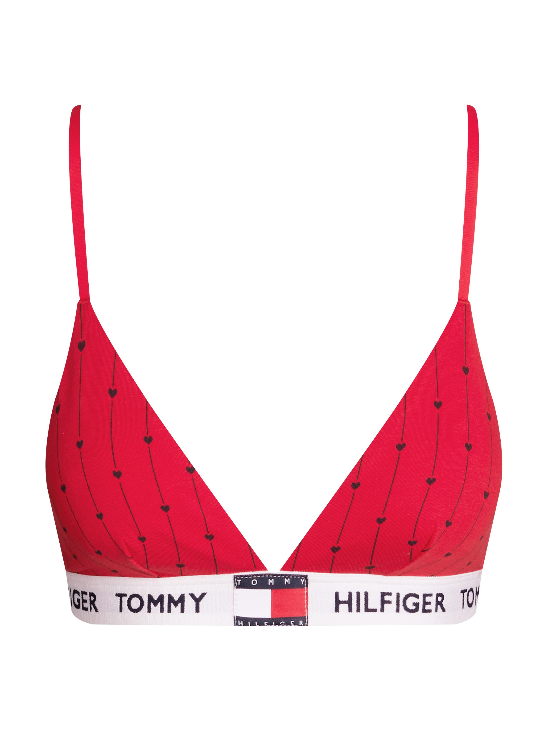 Tommy Hilfiger Underwear Bralette-BH RP PRINT TRIANGLE mit Herzen-Druck