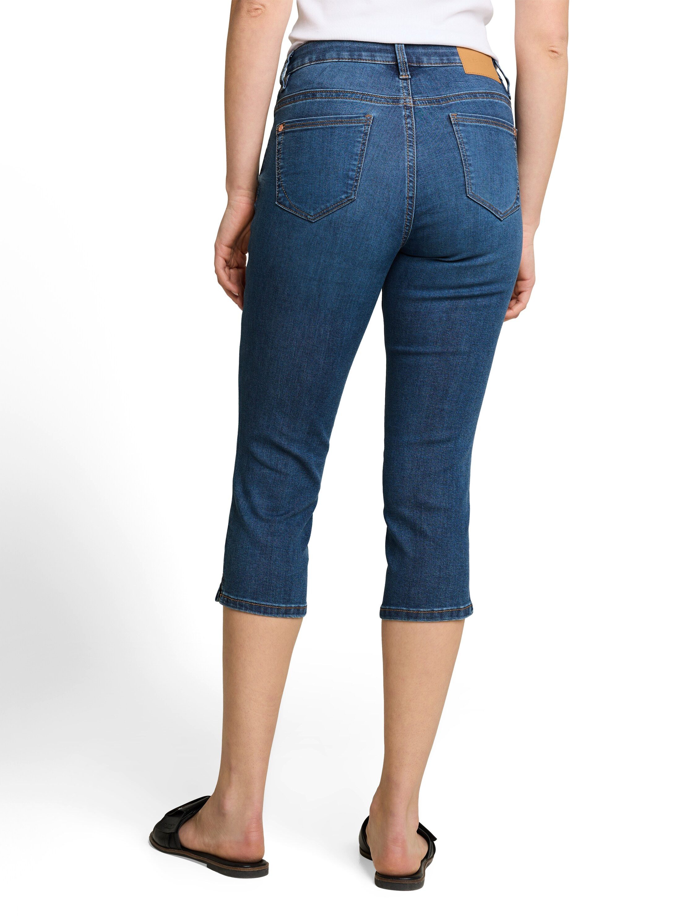 TOM TAILOR Caprijeans TTLENE Slim mit Stretch