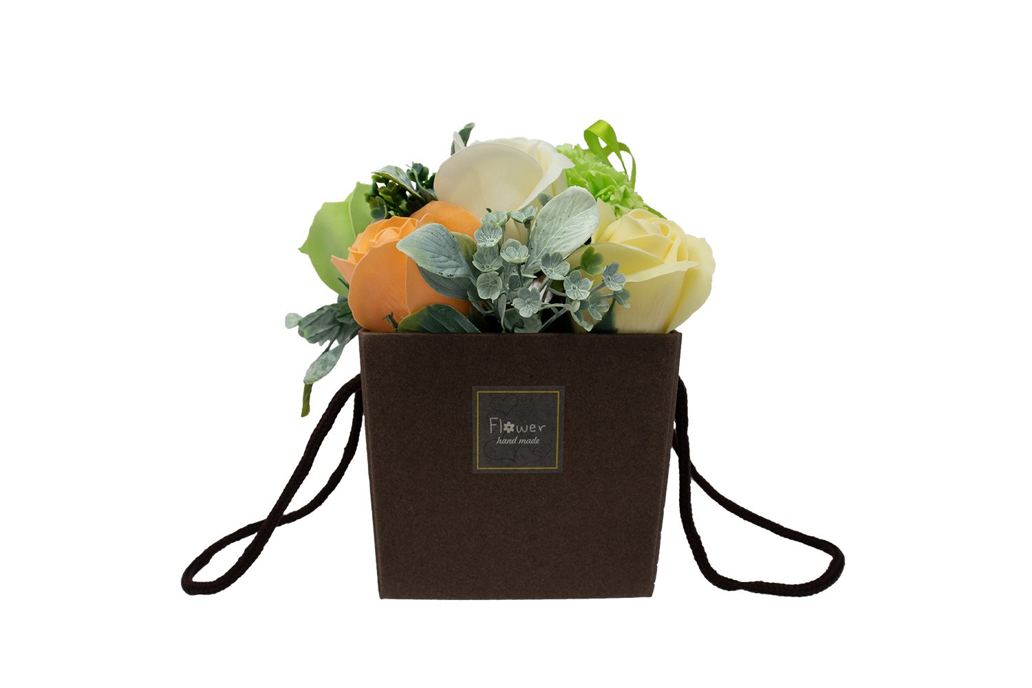 Kunstpflanze Seifenblumen Boquet Blumenstrauß Lavendel Rosen günstig online kaufen