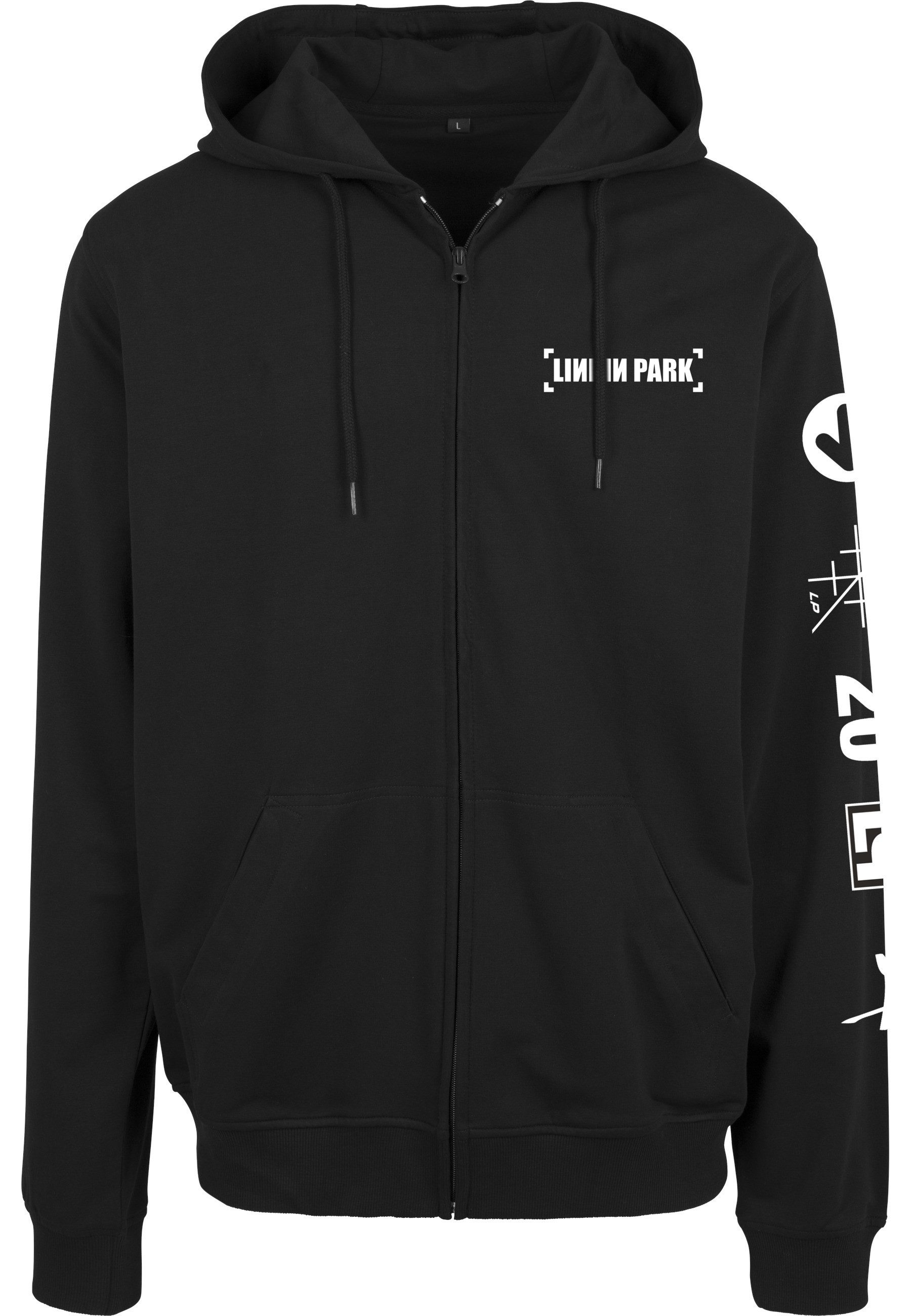 Merchcode Sweatjacke Merchcode Herren Linkin Park Anniversary Logo Zip Hoody (1-tlg)