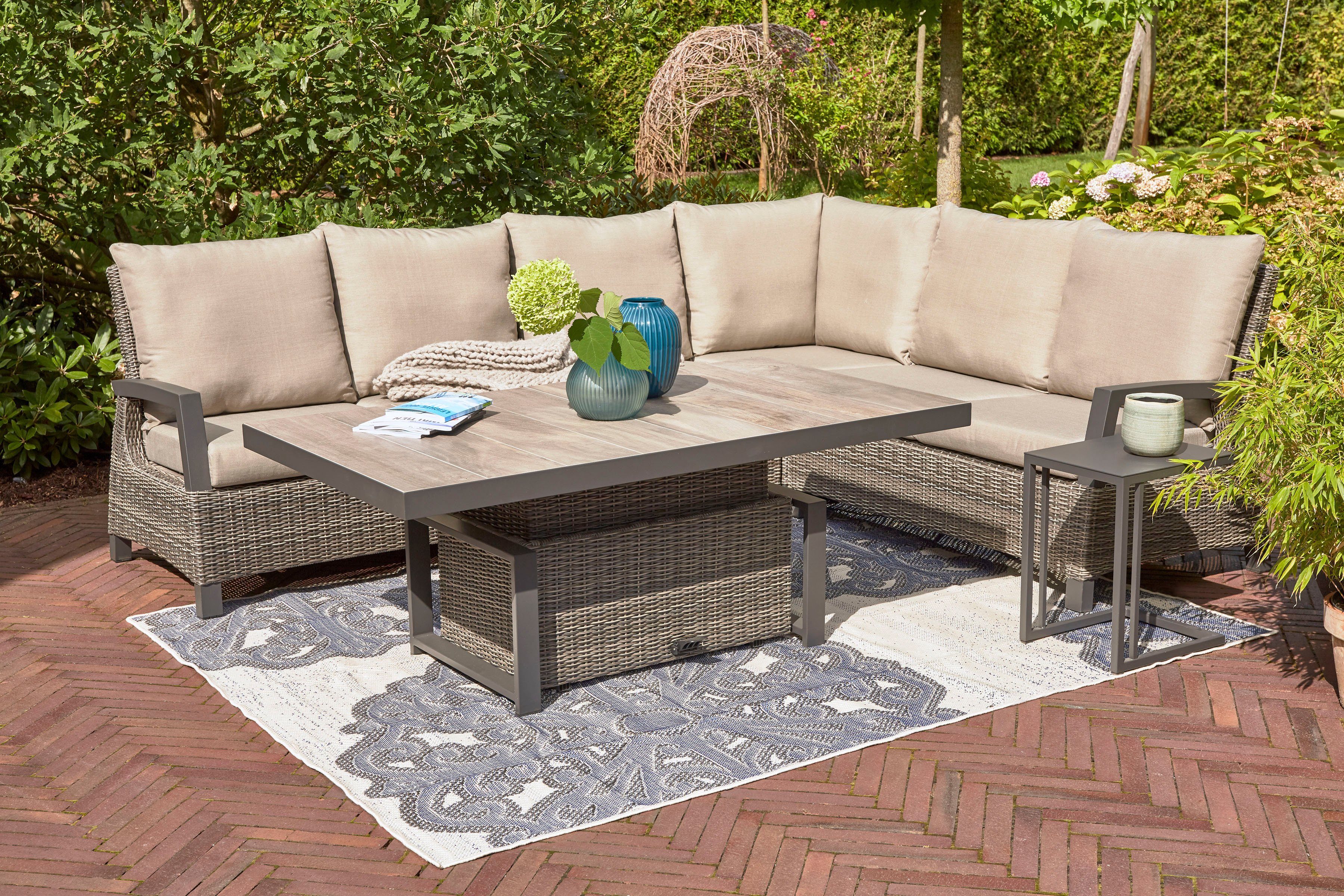 Siena Garden Gartenlounge-Set Corido, (5-tlg)