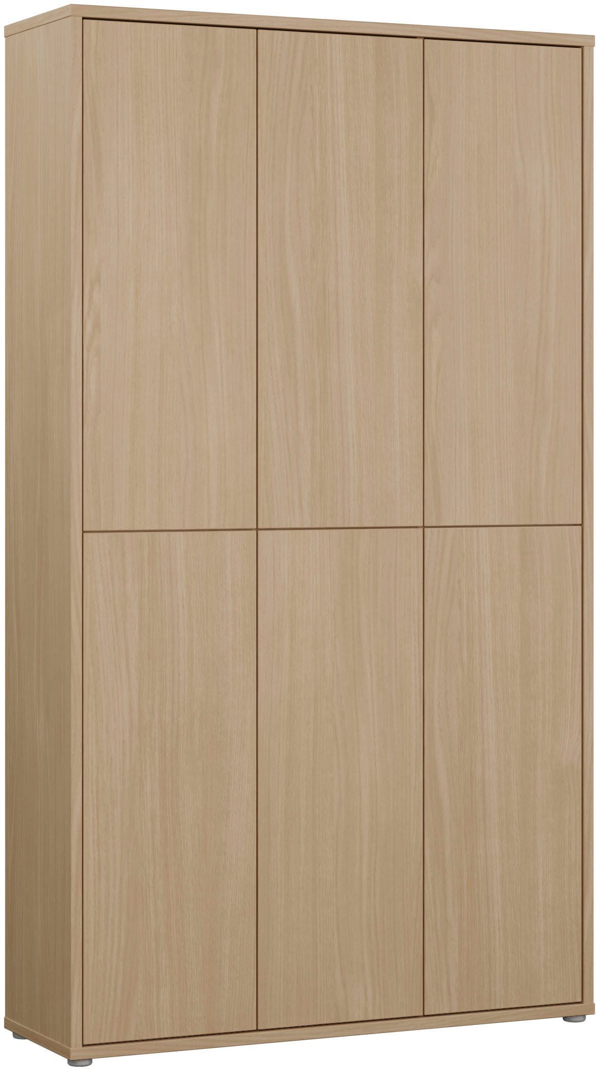 FORTE Schuhschrank Alice Springs, Schuhschrank, B/H/T 109,2/191,9/34,9 cm, 36 Paar Schuhe (B/H/T 109,2/191,9/34,9 cm) Stauraumschrank, Mehrzweckschrank, (B/H 109cm x 192cm), mit 16 Böden