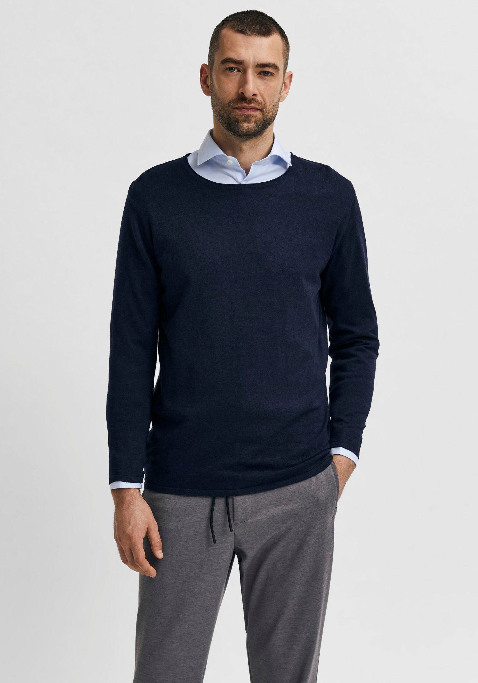 Rundhalspullover ROME KNIT