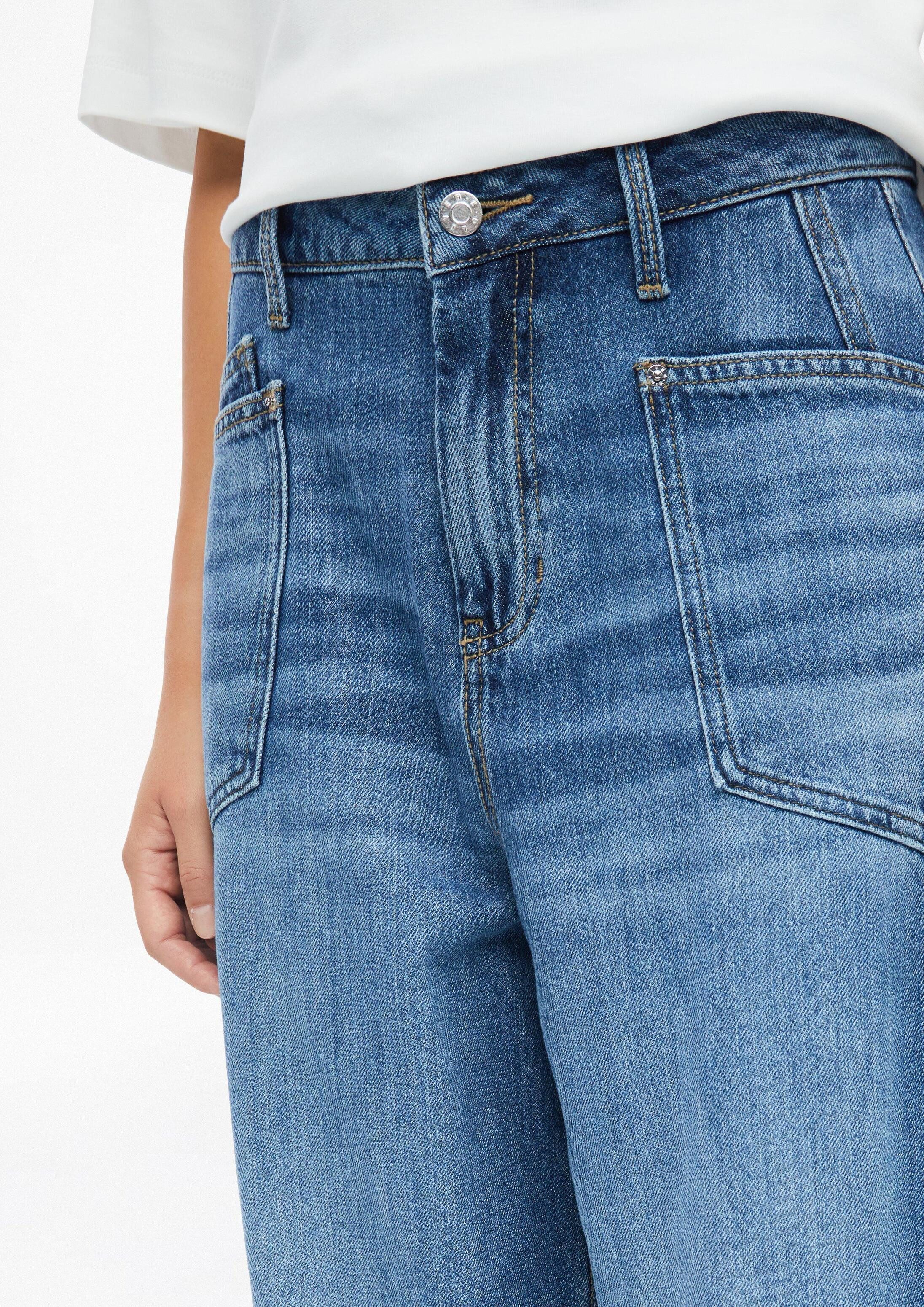 s.Oliver Weite Jeans Jeans-Hose s.Oliver x Heidi Klum: Ankle-Jeans / Barrel Fit / High Rise – Bild 3 von 5