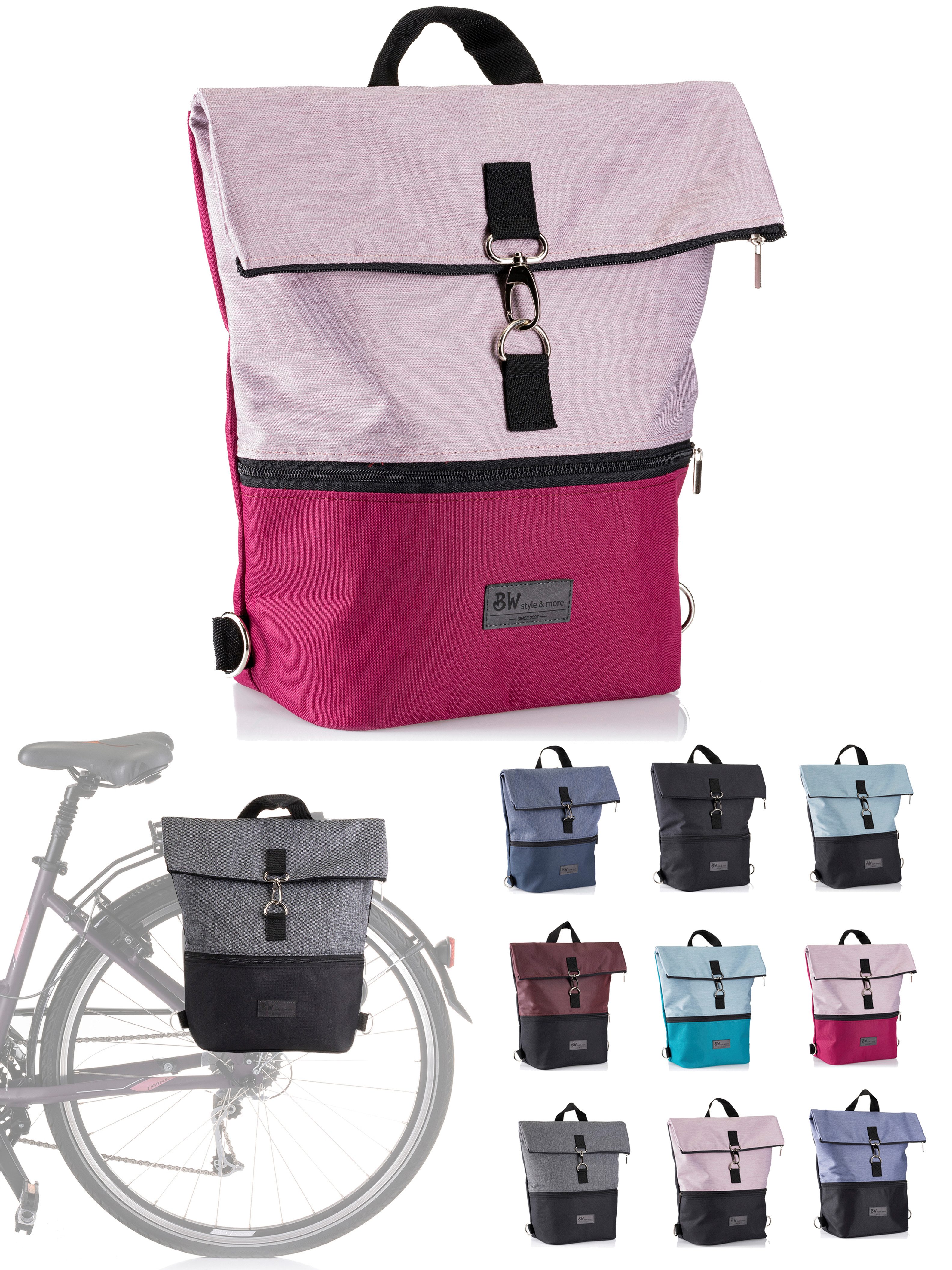 Fahrradtasche Fahrradtasche Gepäckträgertasche Rucksack Fahrradrucksack