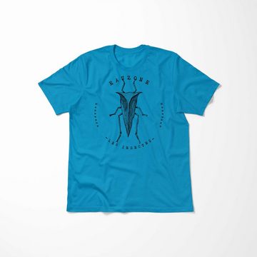 Sinus Art T-Shirt Hexapoda Herren T-Shirt Buffalo Tree Hopper