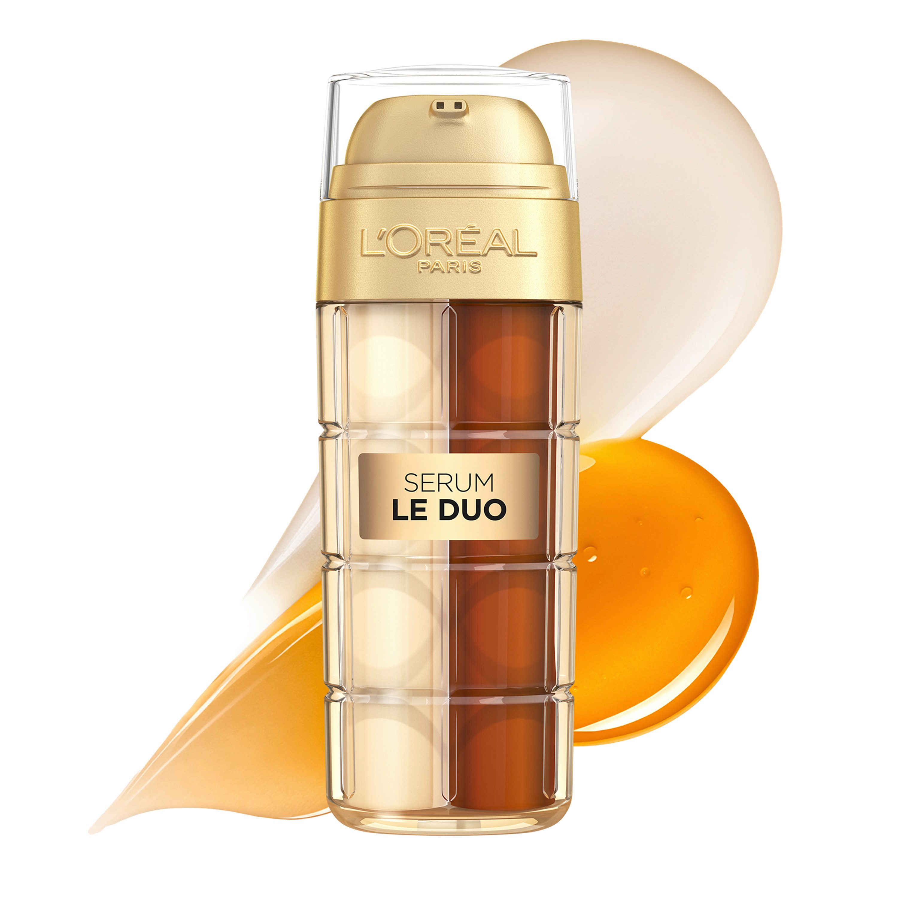 L'ORÉAL PARIS Gesichtsserum AGE PERFECT ANTI-AGING SERUM LE DUO, intensive Pflege, mildert Falten, kräftigt die Haut