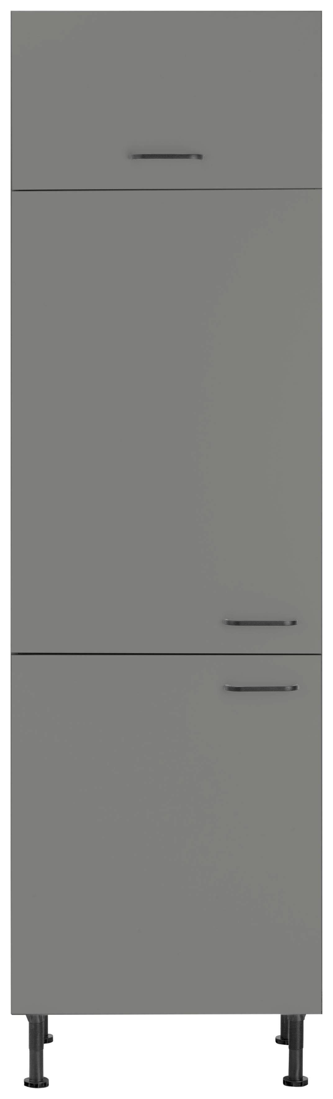 OPTIFIT Kühlumbauschrank Elga mit Soft-Close-Funktion, | 60 Füßen, höhenverstellbaren basaltgrau Breite basaltgrau/basaltgrau cm