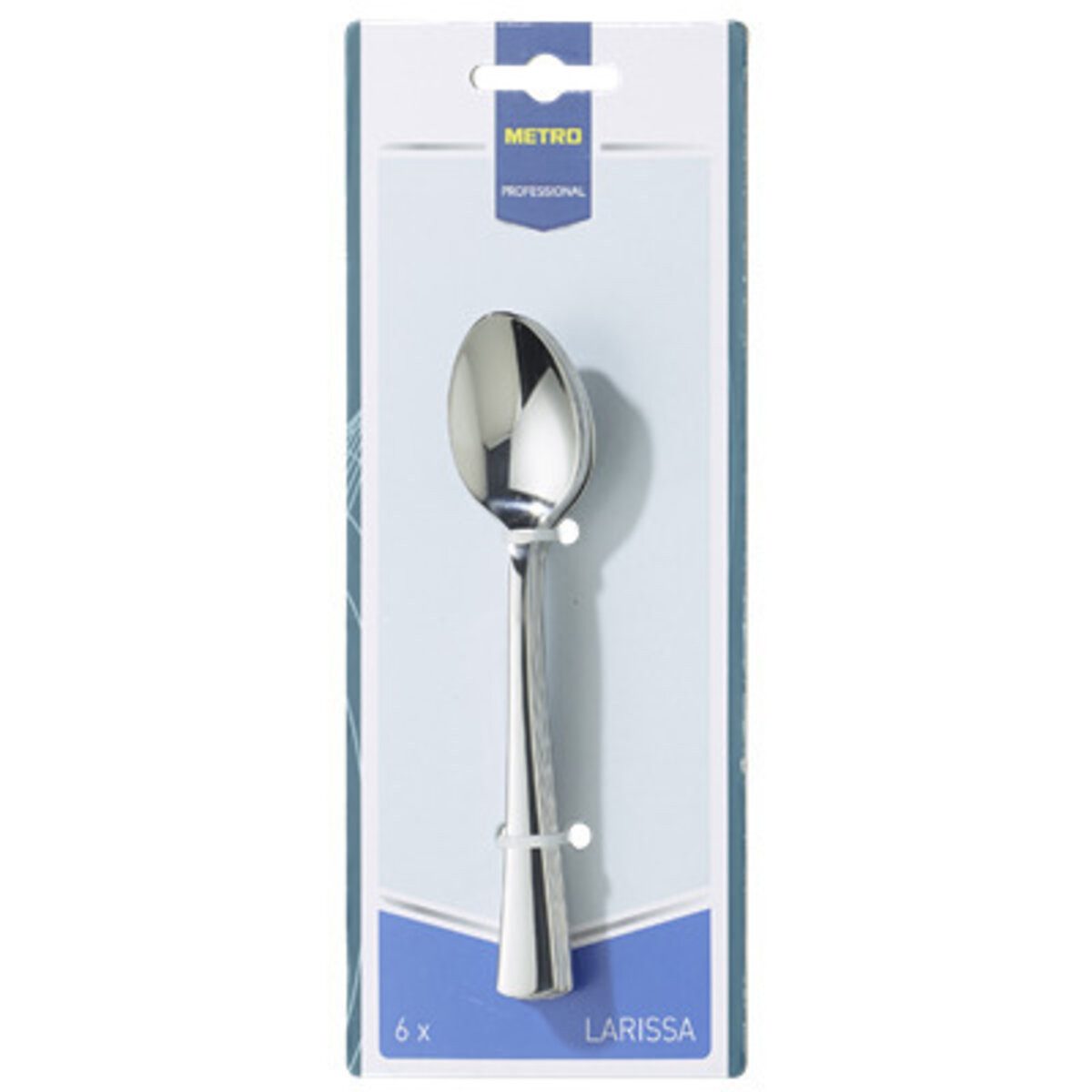 METRO Geschirr-Set Kaffeelöffel Larissa - 18/0 Edelstahl 12 Stück.