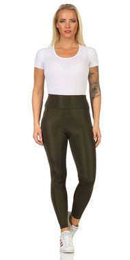 Rock Creek Leggings Damen Leggings mit breitem Bündchen D-463