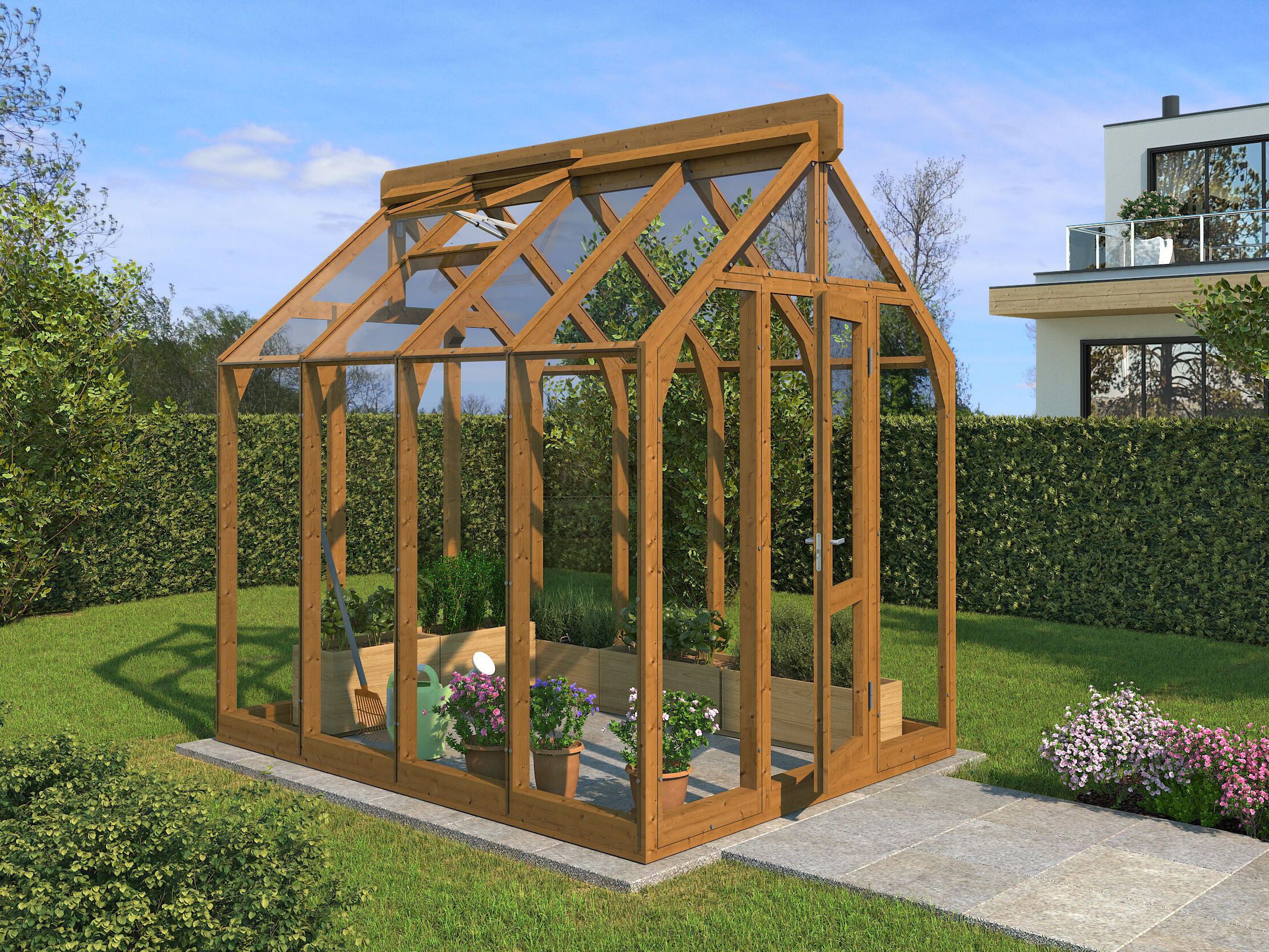 Fjordholz Gartenhaus Greenline Mini
