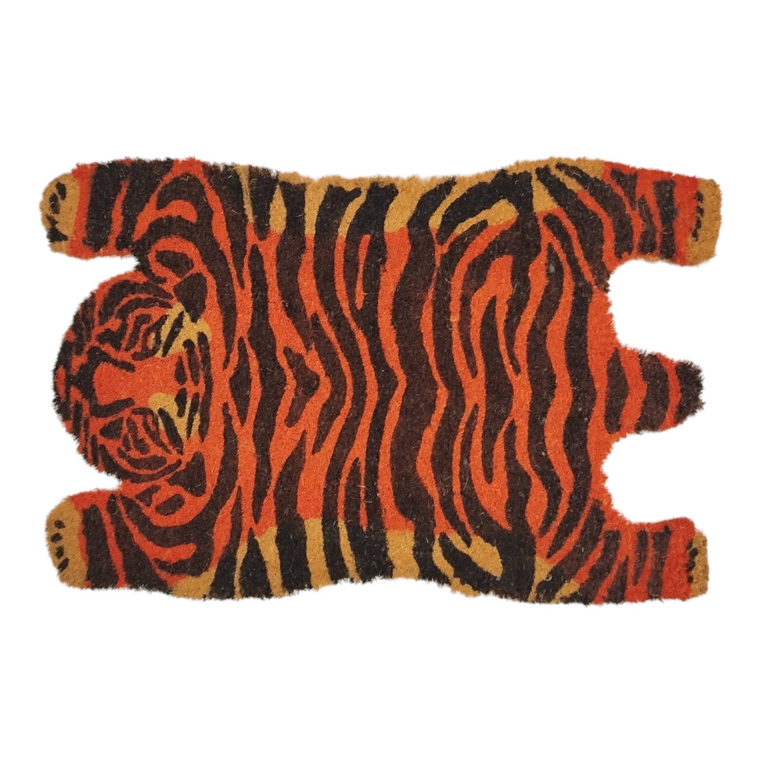 Out of the Blue Fußmatte Tigerfell - Wilde Tiere Fußmatte aus Kokosfaser günstig online kaufen