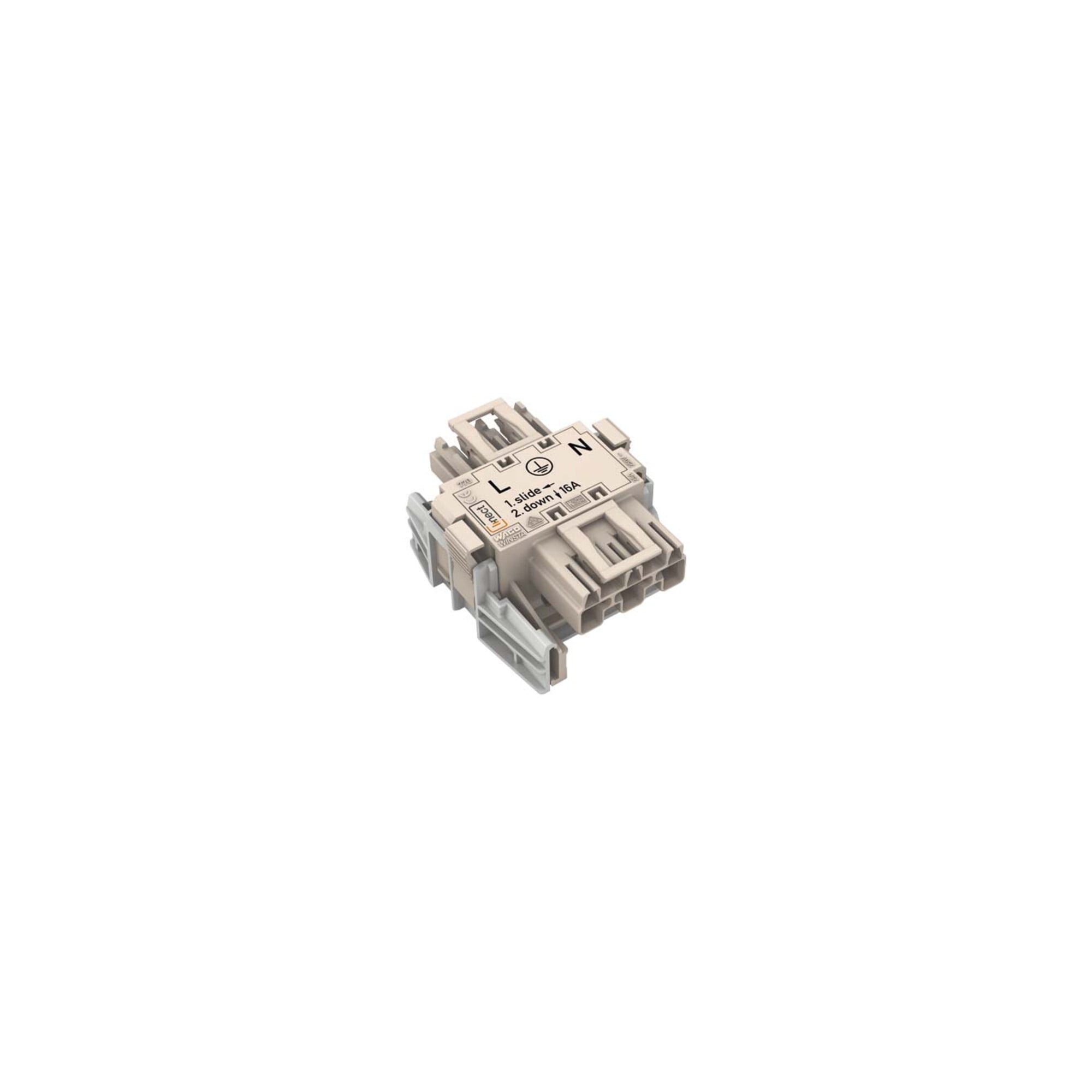 WAGO Rohrzange WAGO GmbH& Co. KG Linect-T-Steckverbinder Buchse-Stecker 3-p. 770-6223