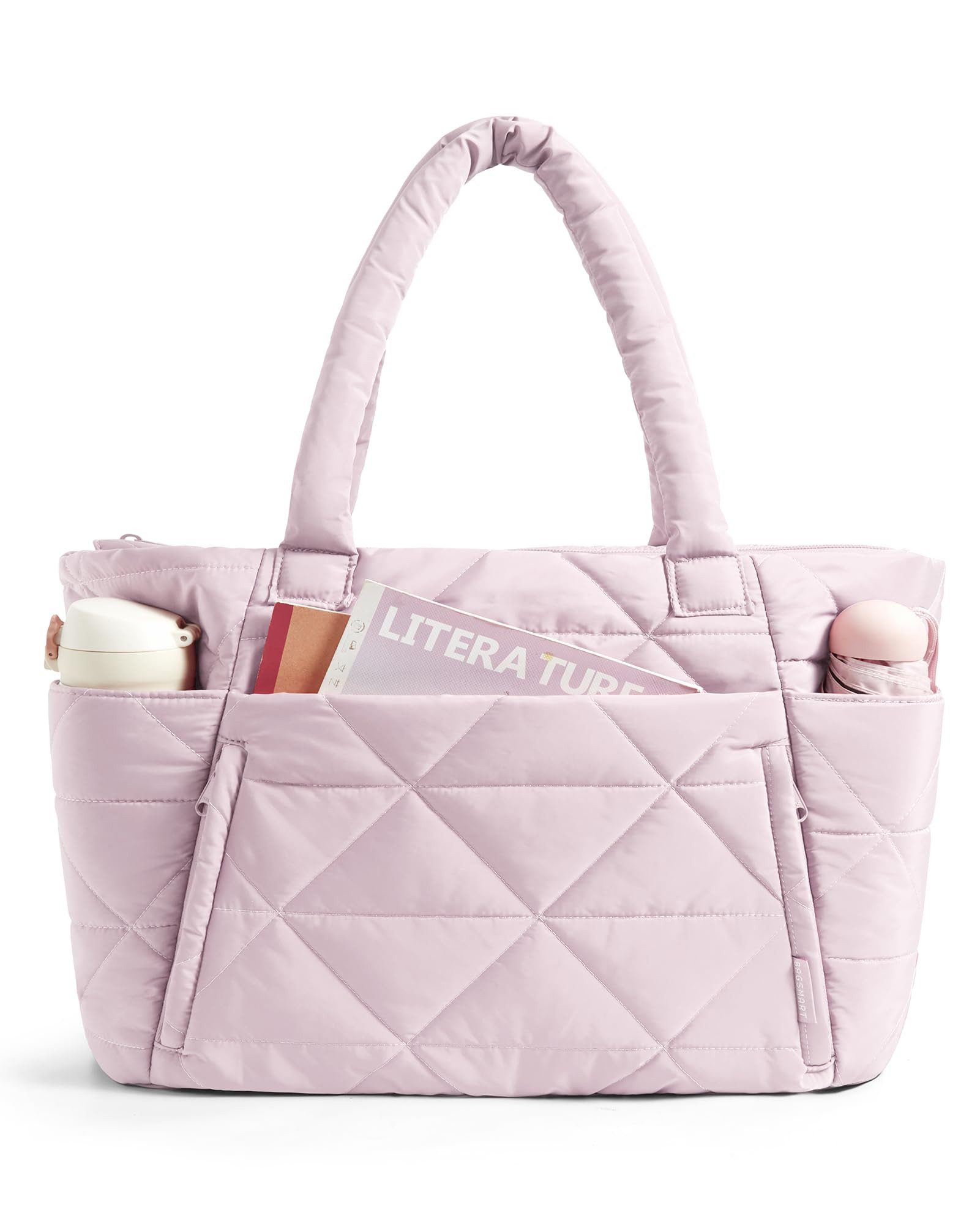 nsihing Schultertasche Handtasche damen Umhängetaschen crossbody bag, Große Stepp-Tasche mit Reißverschluss und mehreren Fächern