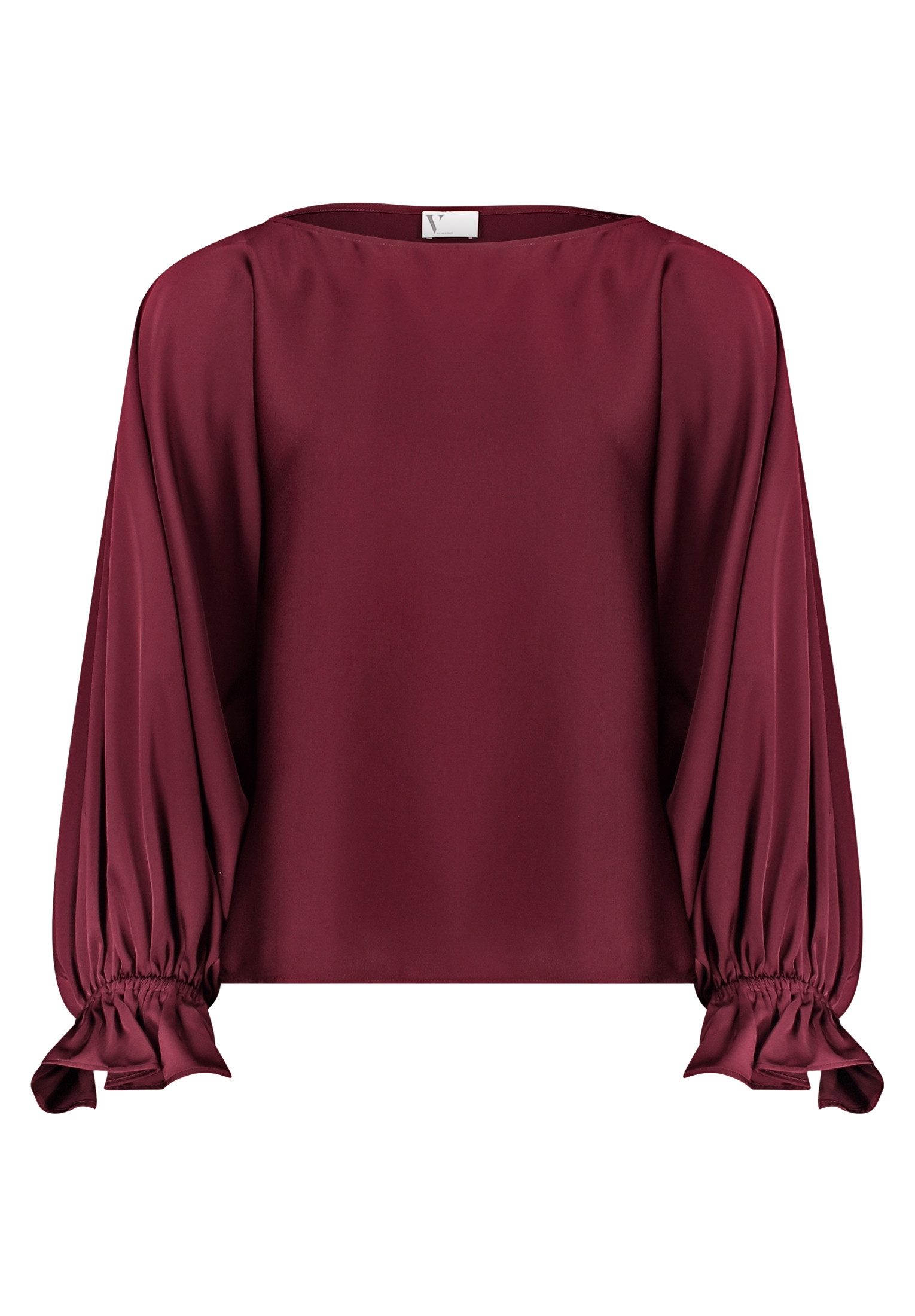 Vera Mont Satinbluse Damen mit Fledermausärmeln