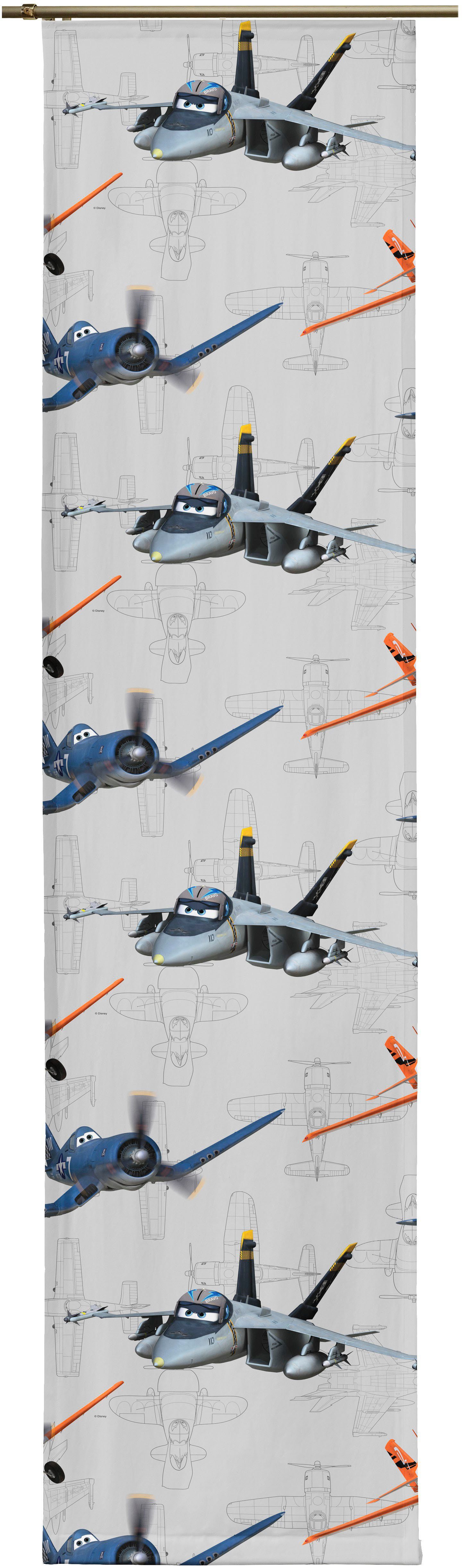 Wirth Schiebegardine Planes Echo (1 St), Paneelwagen, verdunkelnd, Satin, Disney