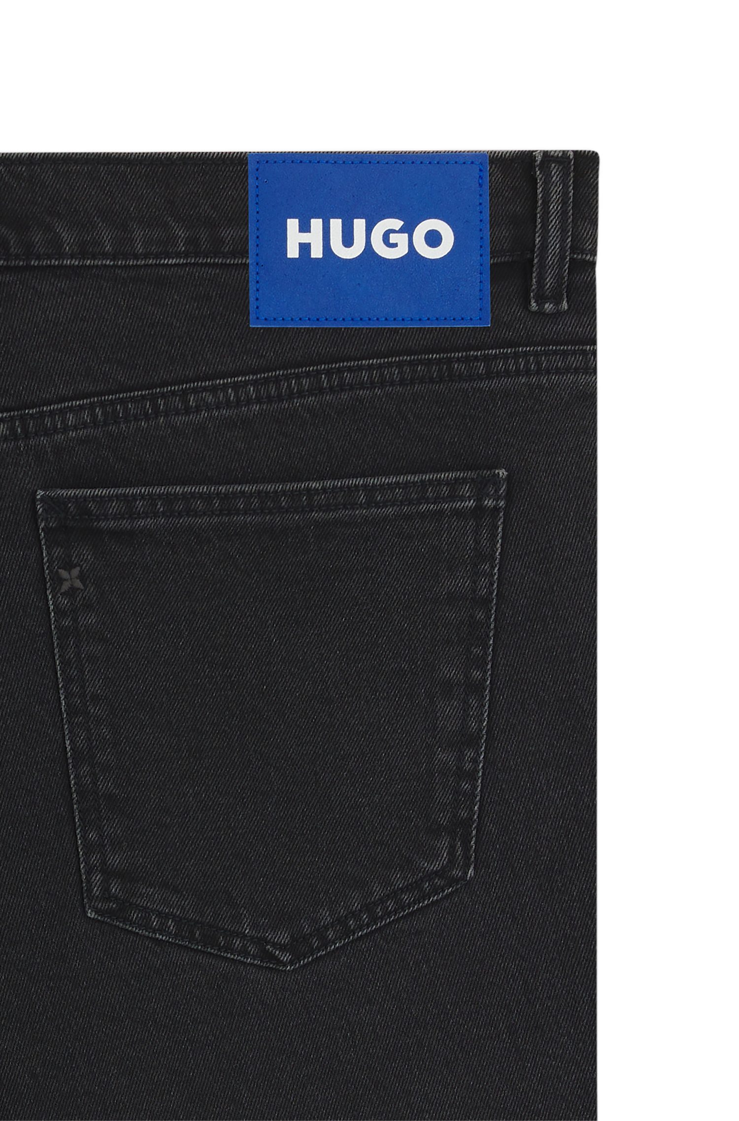 HUGO Tapered-fit-Jeans Brody mit Stone-washed-Finish – Bild 5 von 5