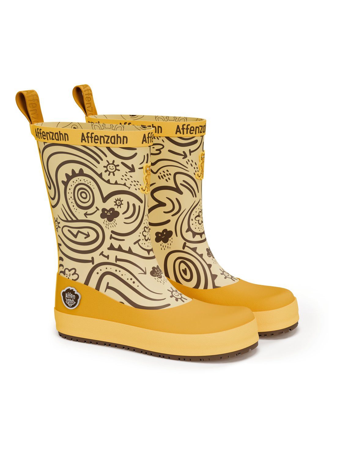 Affenzahn Vegan Plashy Gummistiefel nach Barfußschuhprinzip