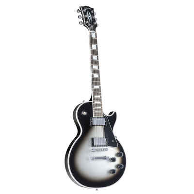 Gibson E-Gitarre, Les Paul Custom Silverburst Gloss #CS301905 - Custom E-Gitarre