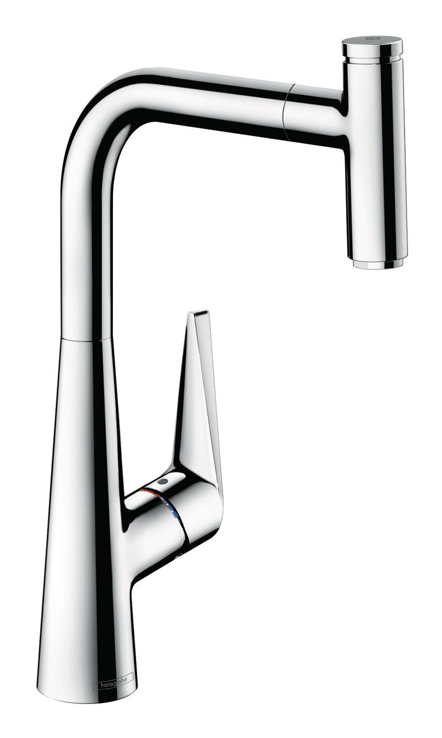 hansgrohe Küchenarmatur Talis M51 / Talis Select M51 Einhebel-Küchenmischer 300 1jet mit Ausziehauslauf - Edelstahl Finish