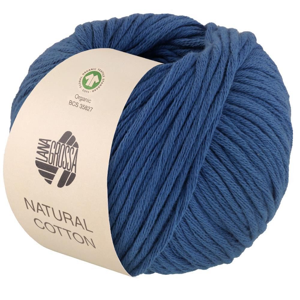 LANA GROSSA Natural Cotton GOTS Häkelwolle, 80 m