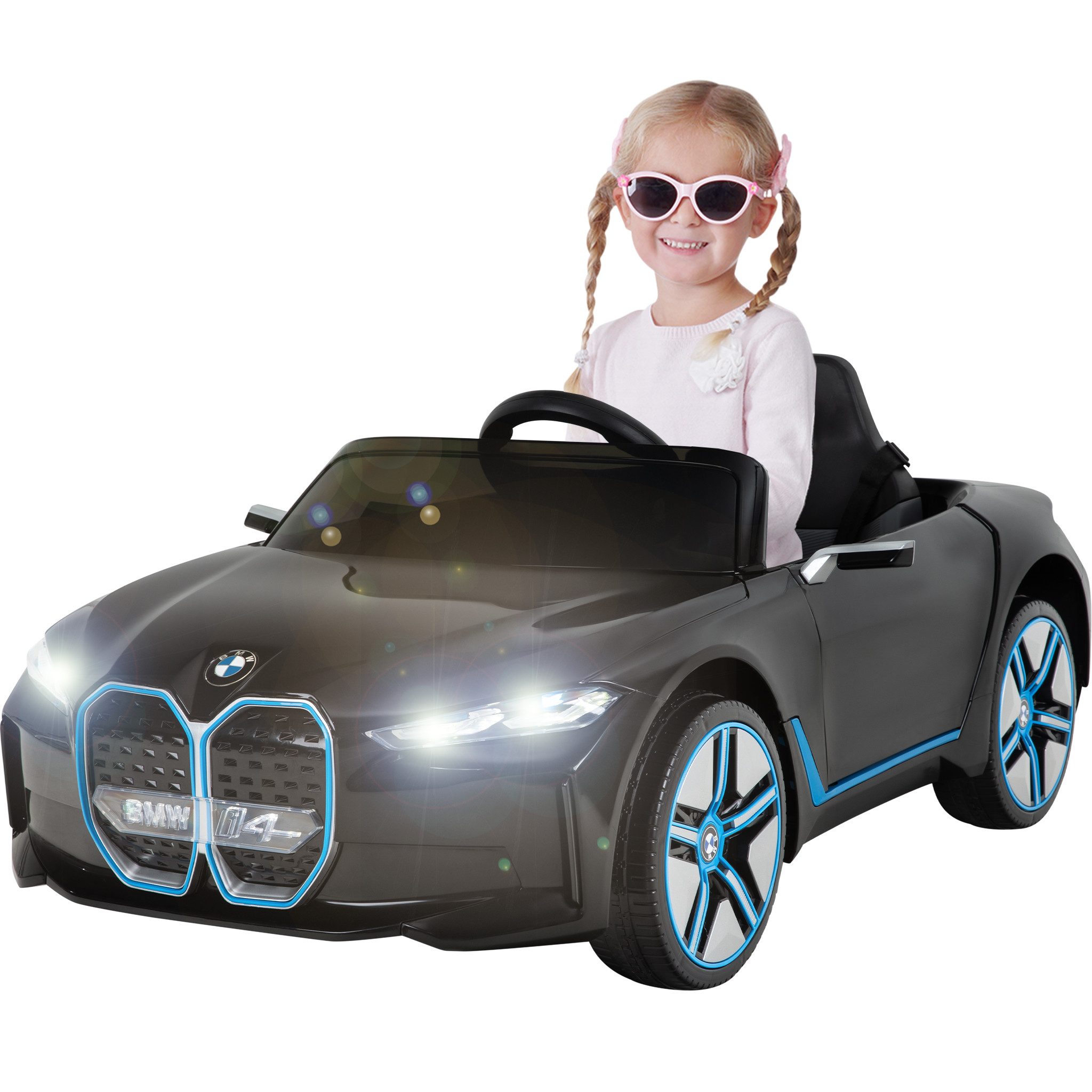 Actionbikes Motors Elektro-Kinderauto BMW i4 Kinder Elektroauto ab 3 Jahre, günstig online kaufen