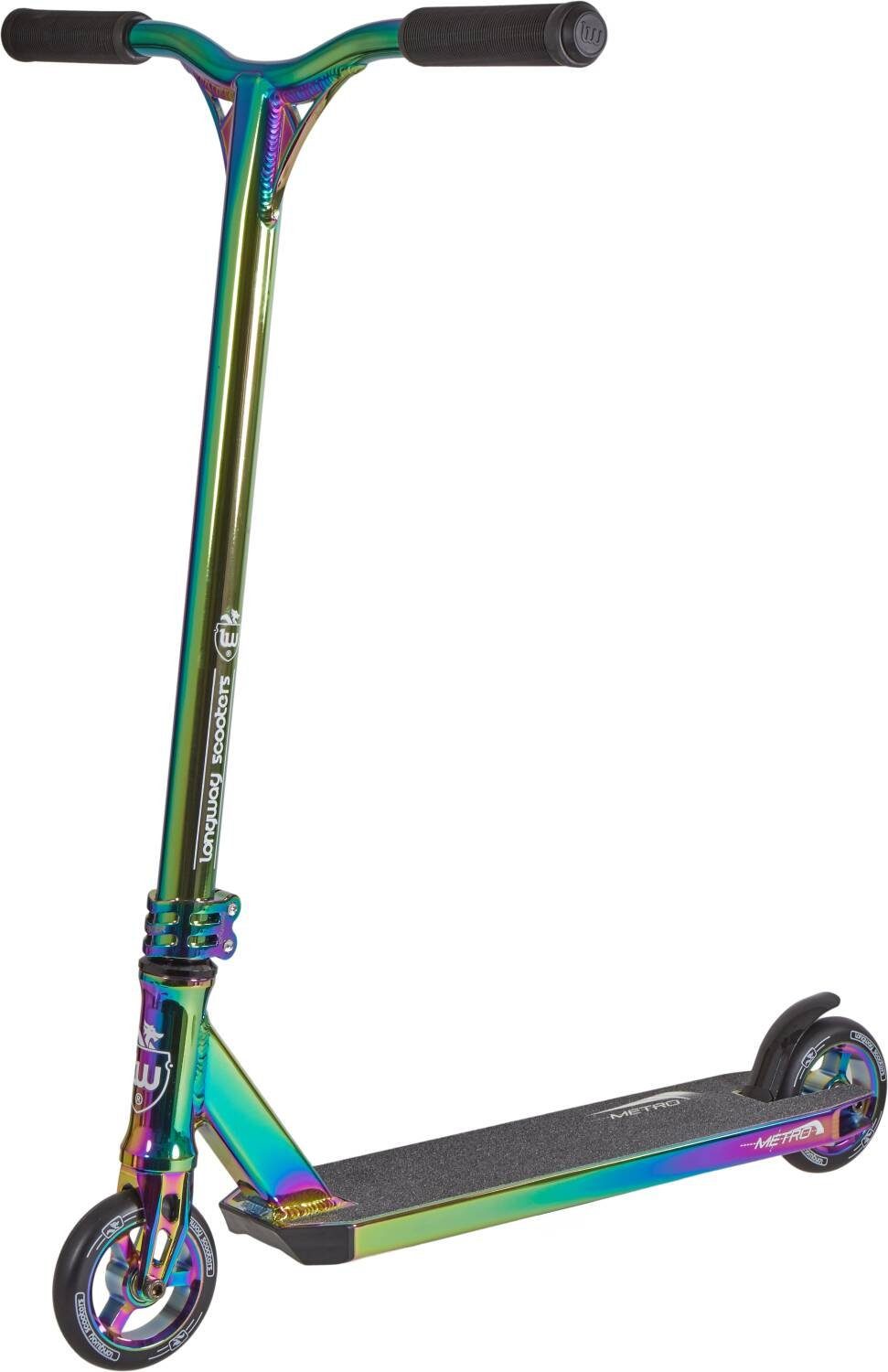 2K19 + Stunt-Scooter Stuntscooter F26 Griptape Longway Neochrome Scooters Full Longway H=79cm Metro