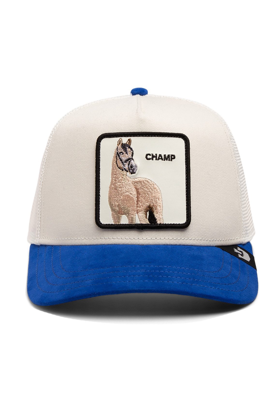 GOORIN Bros. Trucker Cap Goorin Bros. Trucker Cap The Suede Horse Blue Crem günstig online kaufen