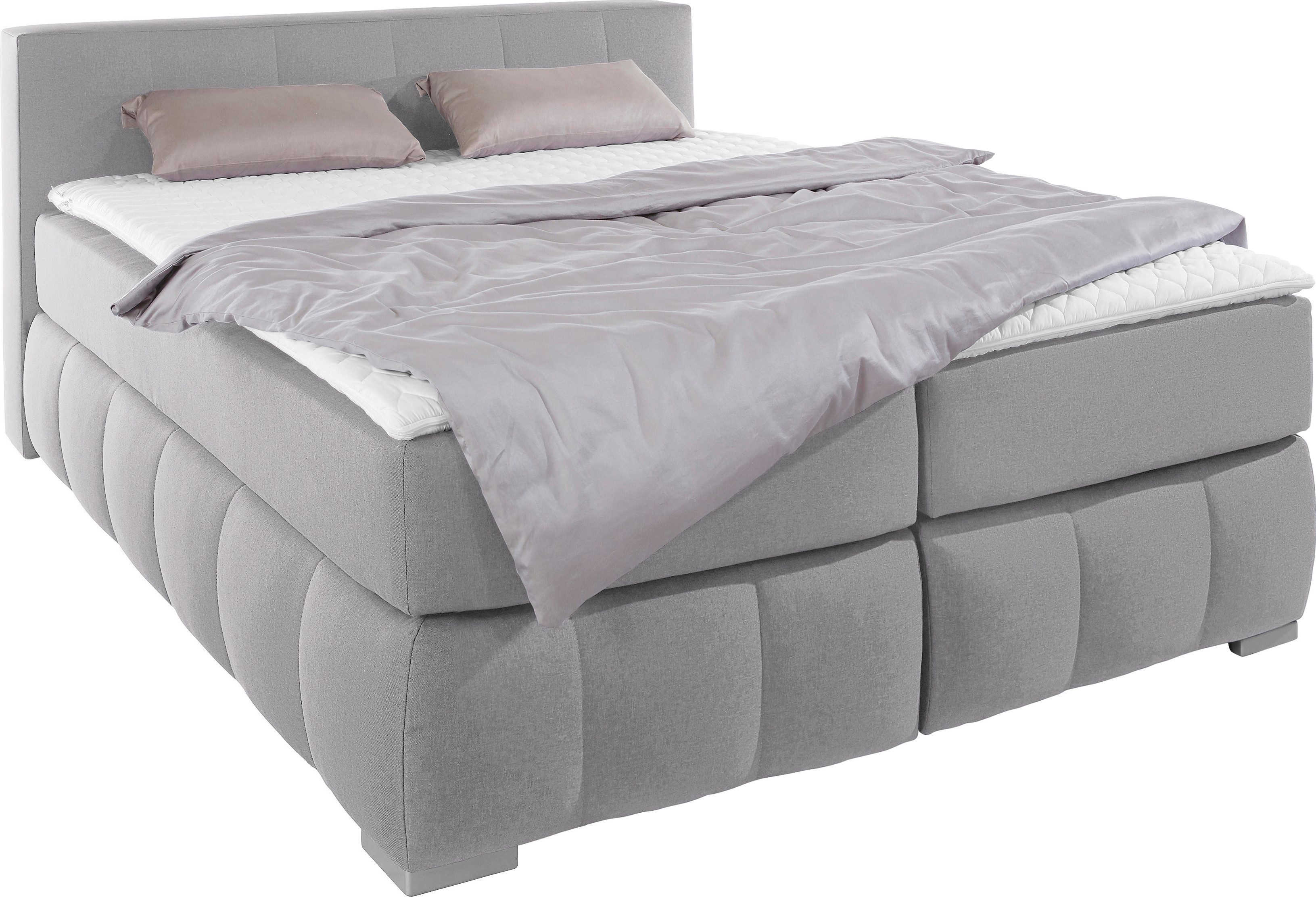 Home affaire Boxspringbett "Chelles", inkl. Kaltschaumtopper, in 5 Breiten günstig online kaufen