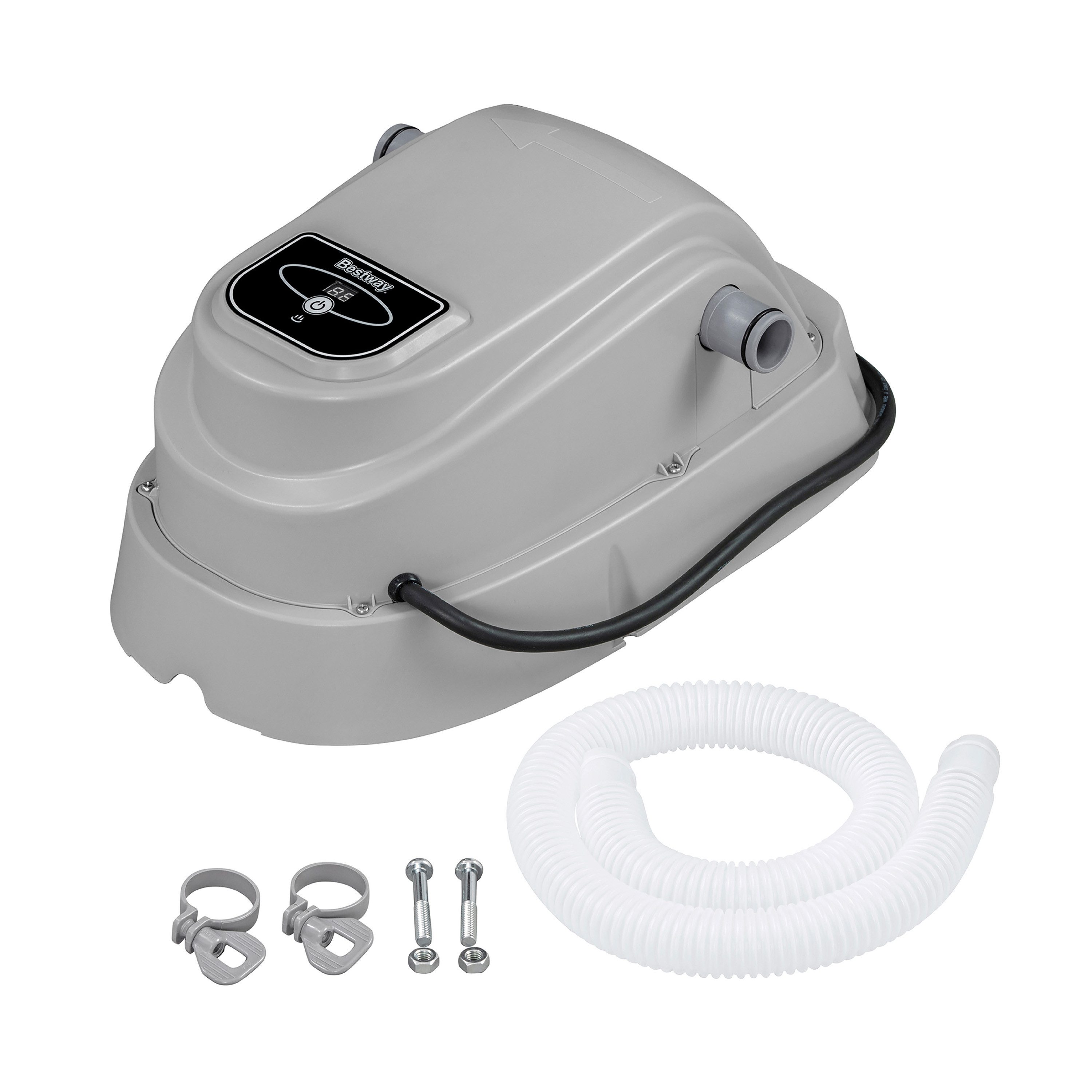 Bestway Pool-Wärmepumpe 2.800 W (Packung, für Pools von 1.520-17.035 l & Filteranlagen von max. 3.785 l/h), Max. Heizleistung: 40 °C
