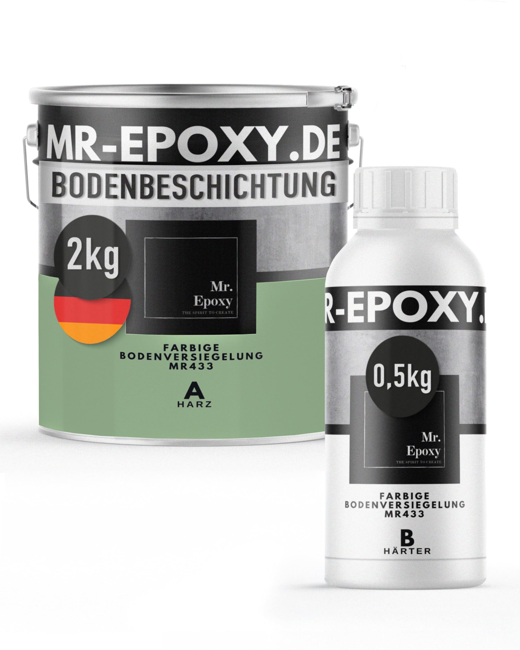 Mr. Epoxy Bodenversiegelung Epoxid-Bodenbeschichtung