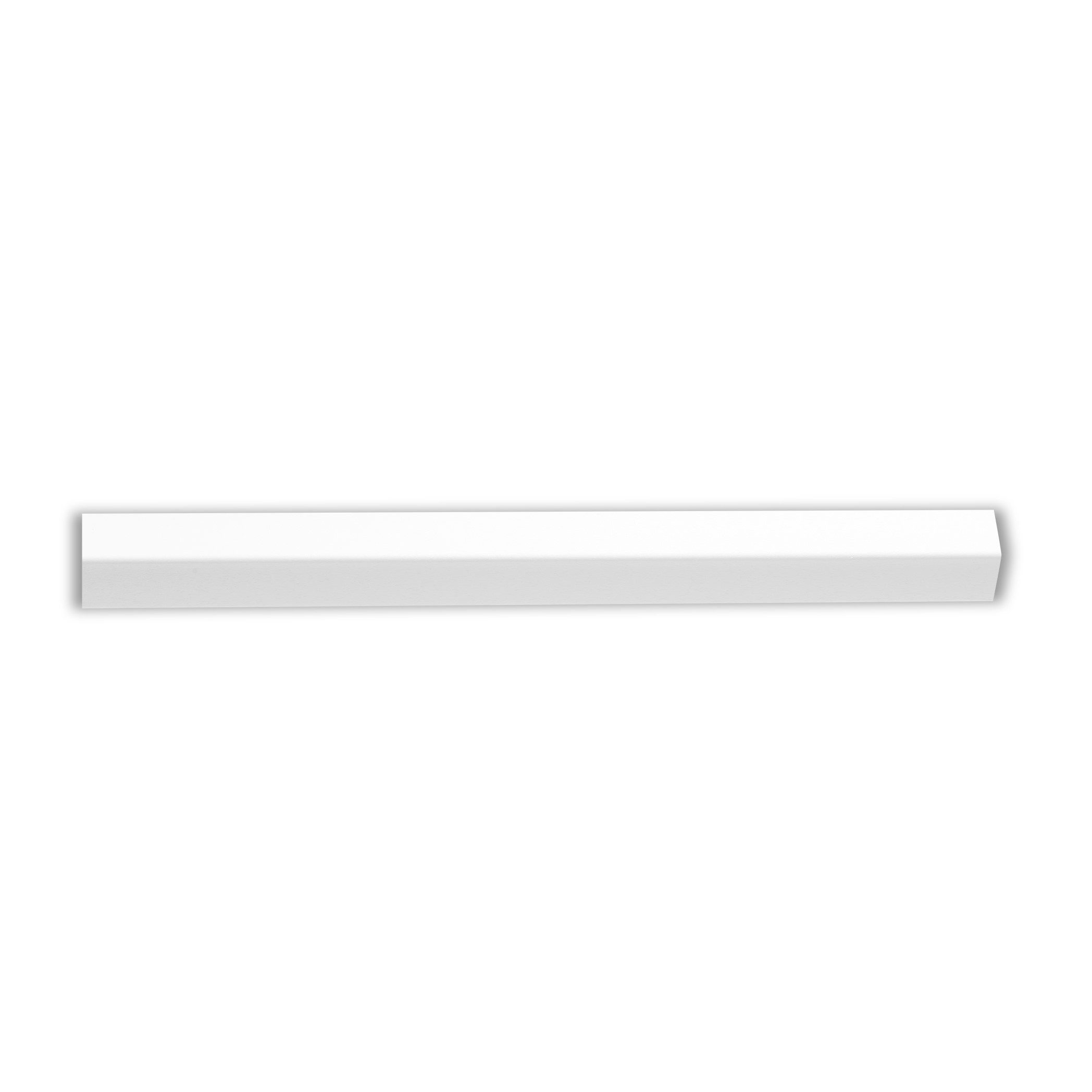 Homestar Zierleiste Winkelleiste CP 20, 22 mm, Länge 2 m, zum kleben, extrudiertes HD-Polymer, überstreichbar