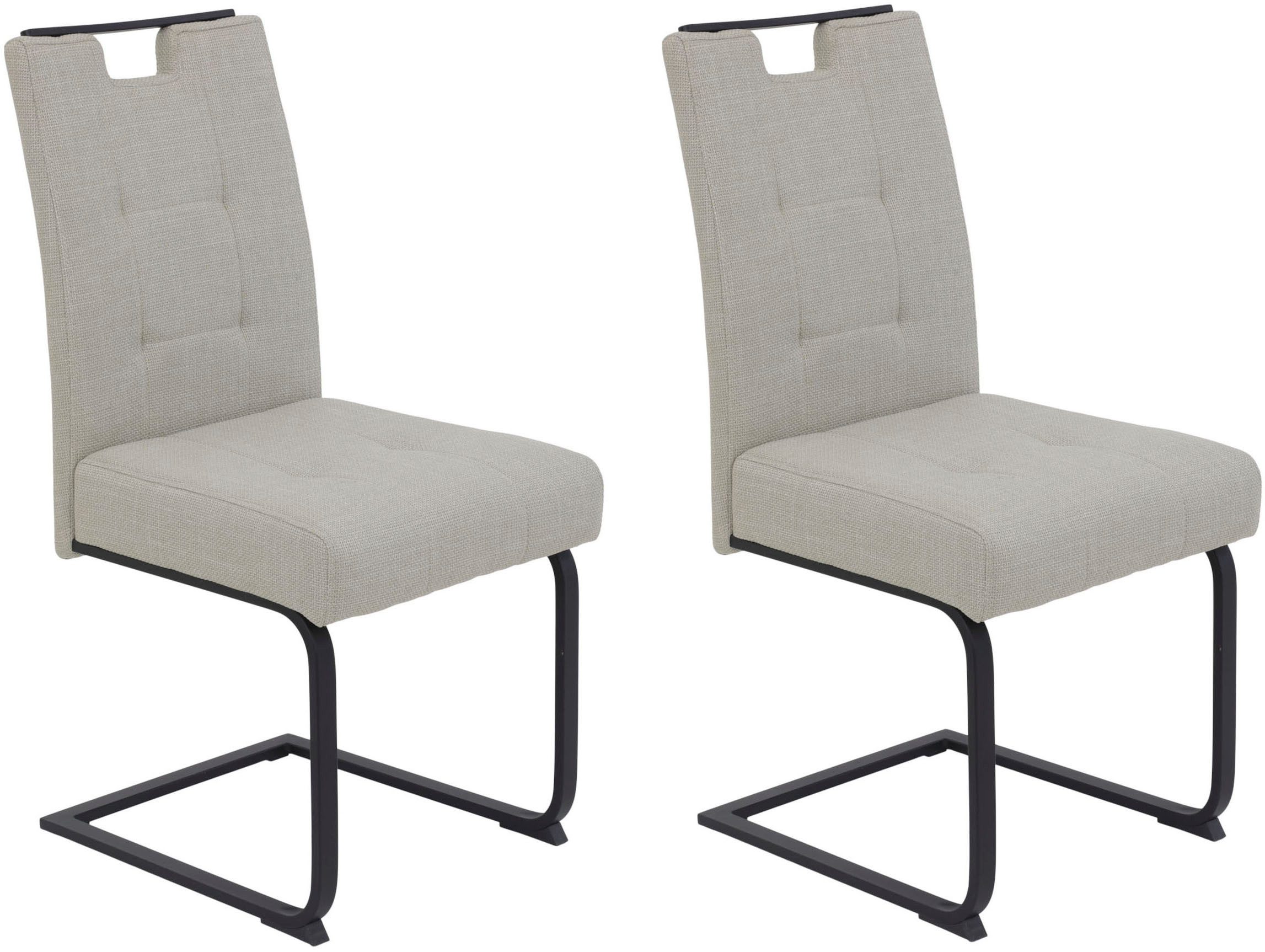 HELA Freischwinger WIEN, Esszimmerstuhl, Komfortstuhl (Set, 2 St), Flachroh günstig online kaufen