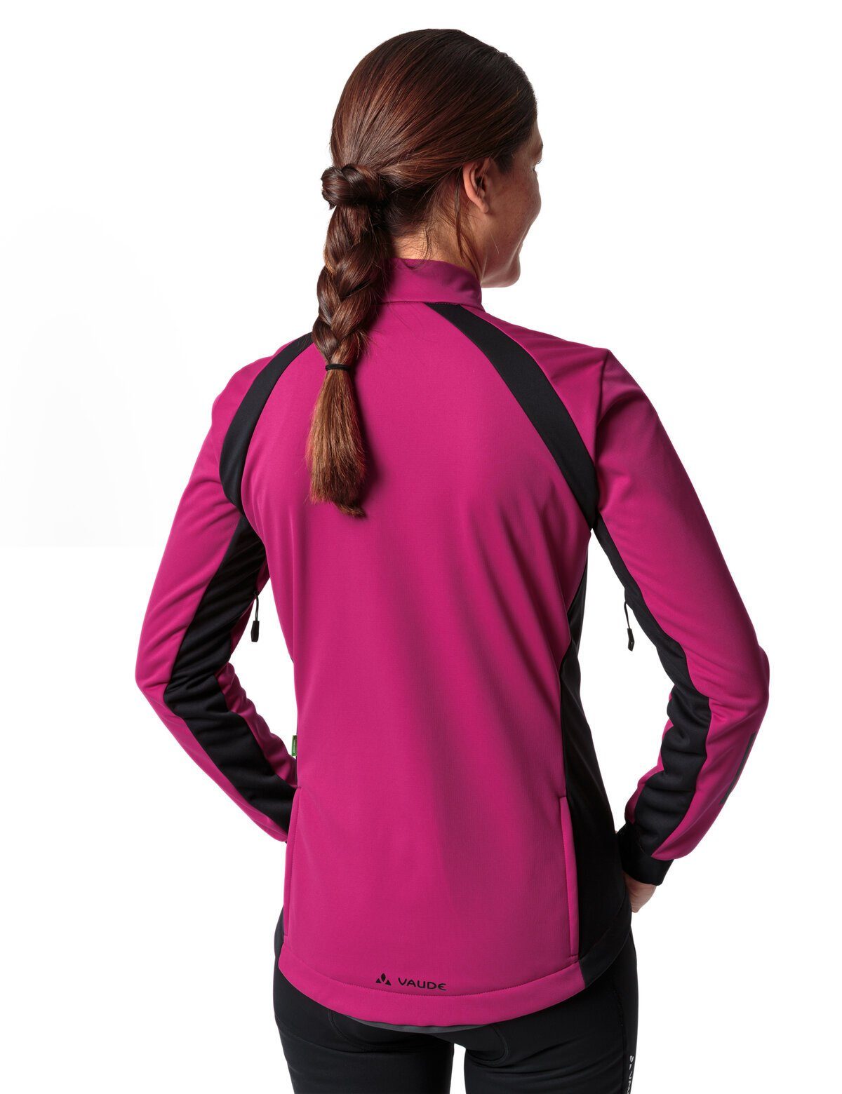 VAUDE (1-St) kompensiert Jacket pink Softshell Posta Outdoorjacke Women's Klimaneutral rich