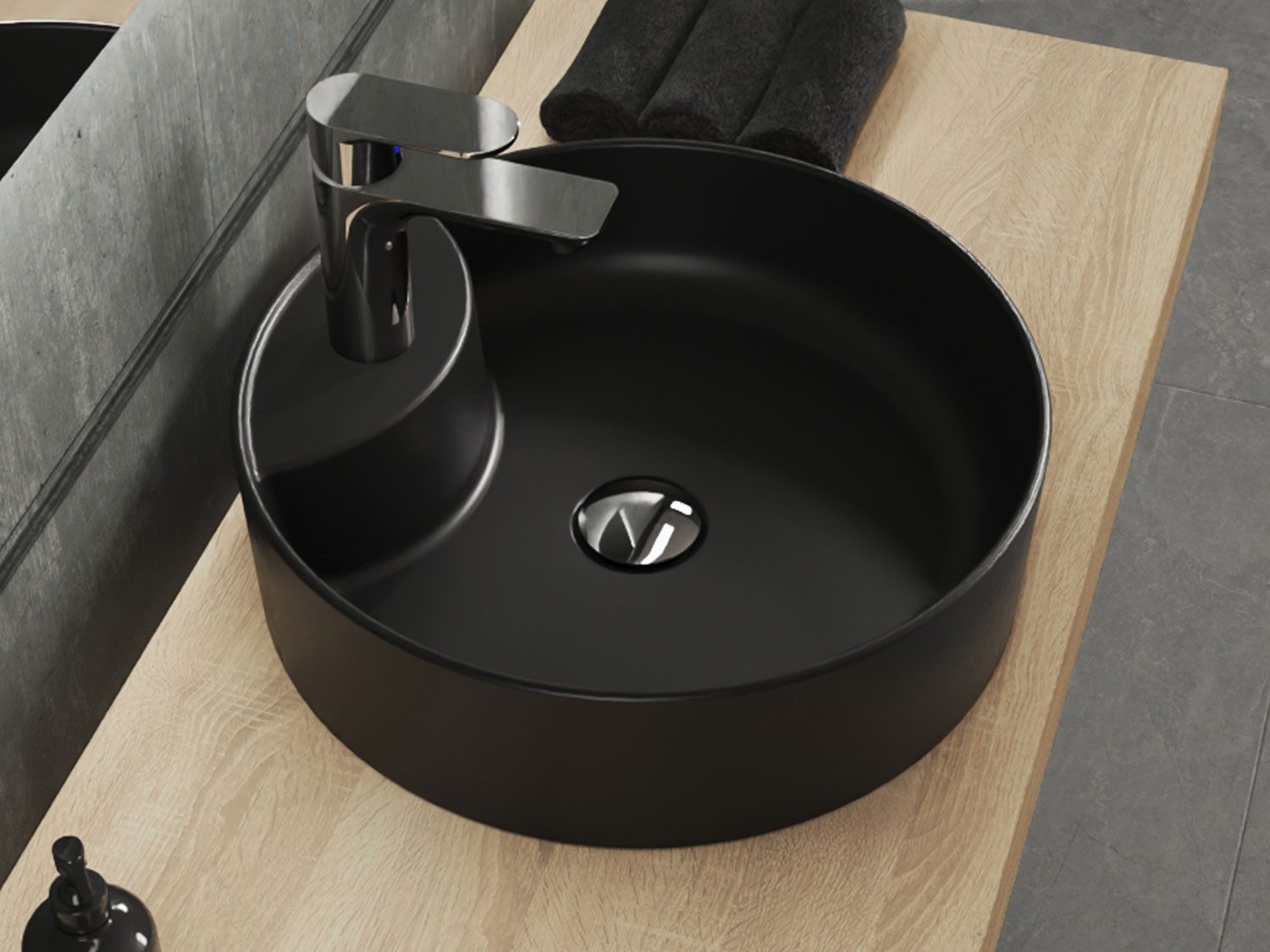 Aqua Bagno Aufsatzwaschbecken Waschschale Keramik Handwaschbecken günstig online kaufen