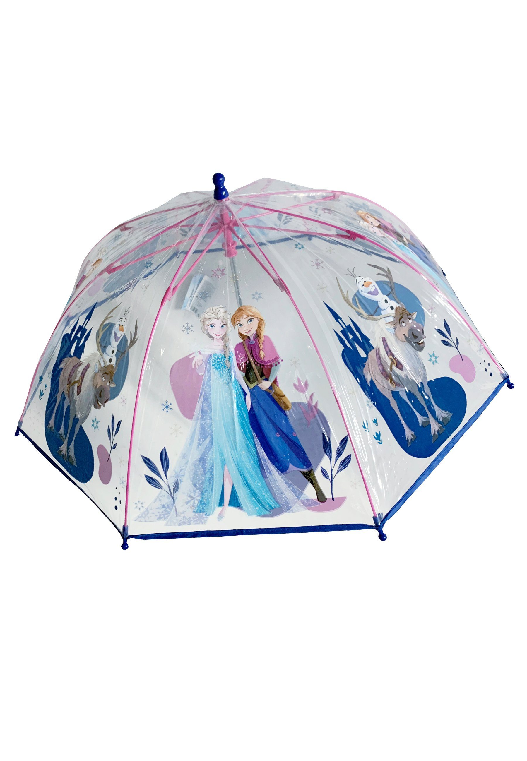 Stockregenschirm Eiskönigin Elsa und Anna