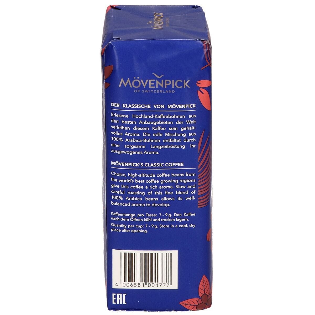 Mövenpick Kaffee Der Himmlische, 500 g, gemahlen
