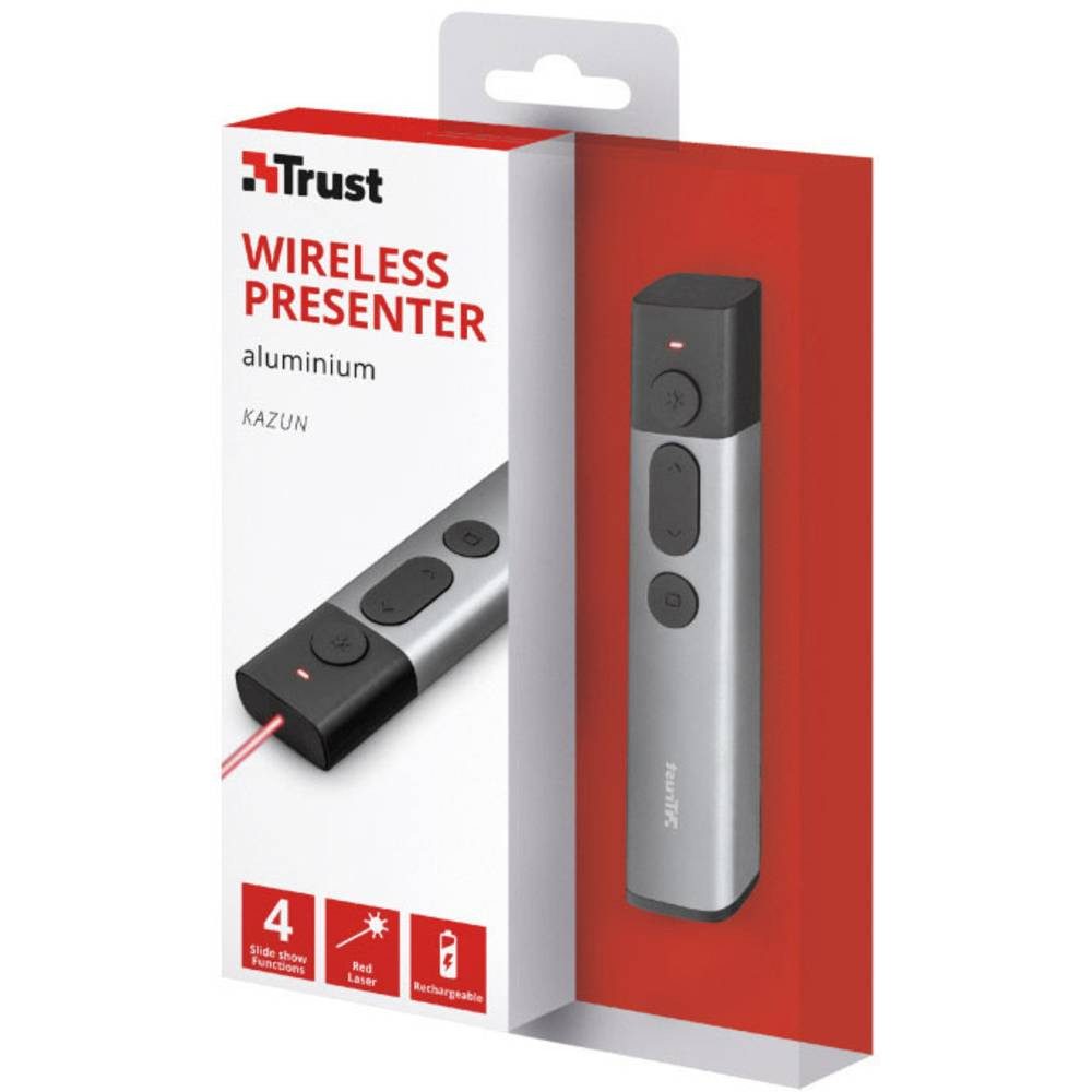 Trust KAZUN Presenter inkl. Laserpointer 23333 Presenter