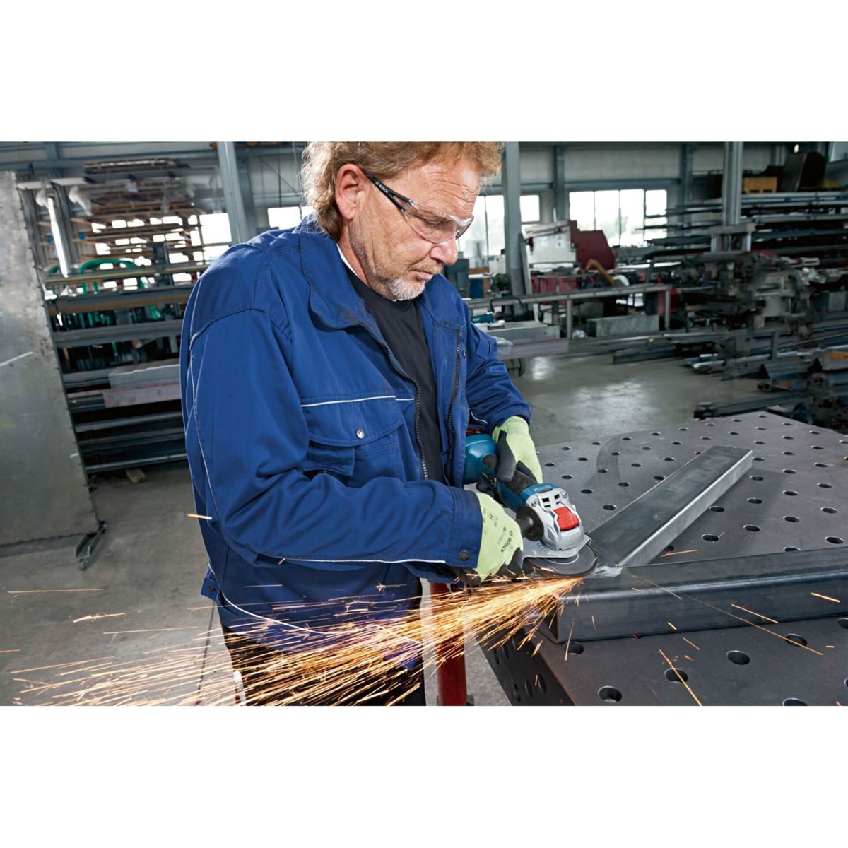 BOSCH Winkelschleifer GWX 18V-10 solo CLC Akku-Winkelschleifer