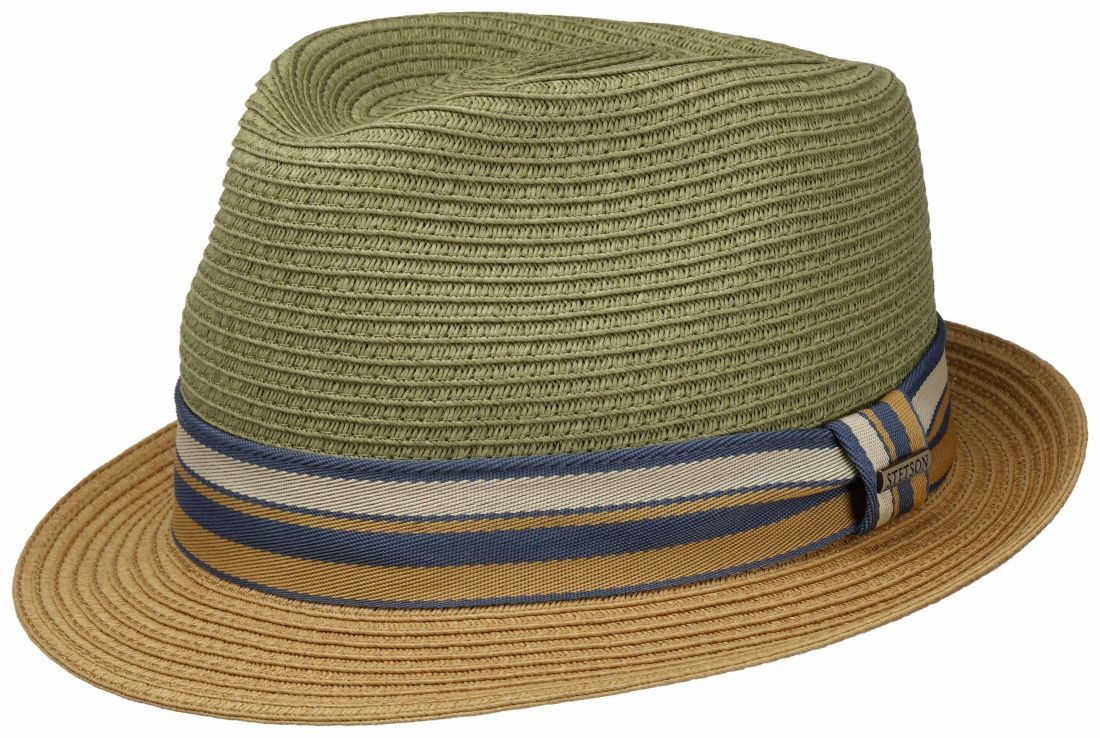 Stetson Strohhut knautschbarer Trilby Toyo mit UV Schutz 40+
