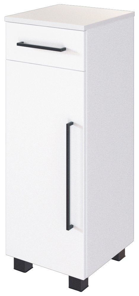 HELD MÖBEL Unterschrank Luena Breite 30 cm, mit Soft-Close-Funktion,  Schwarze Akzente für Industrial-Style