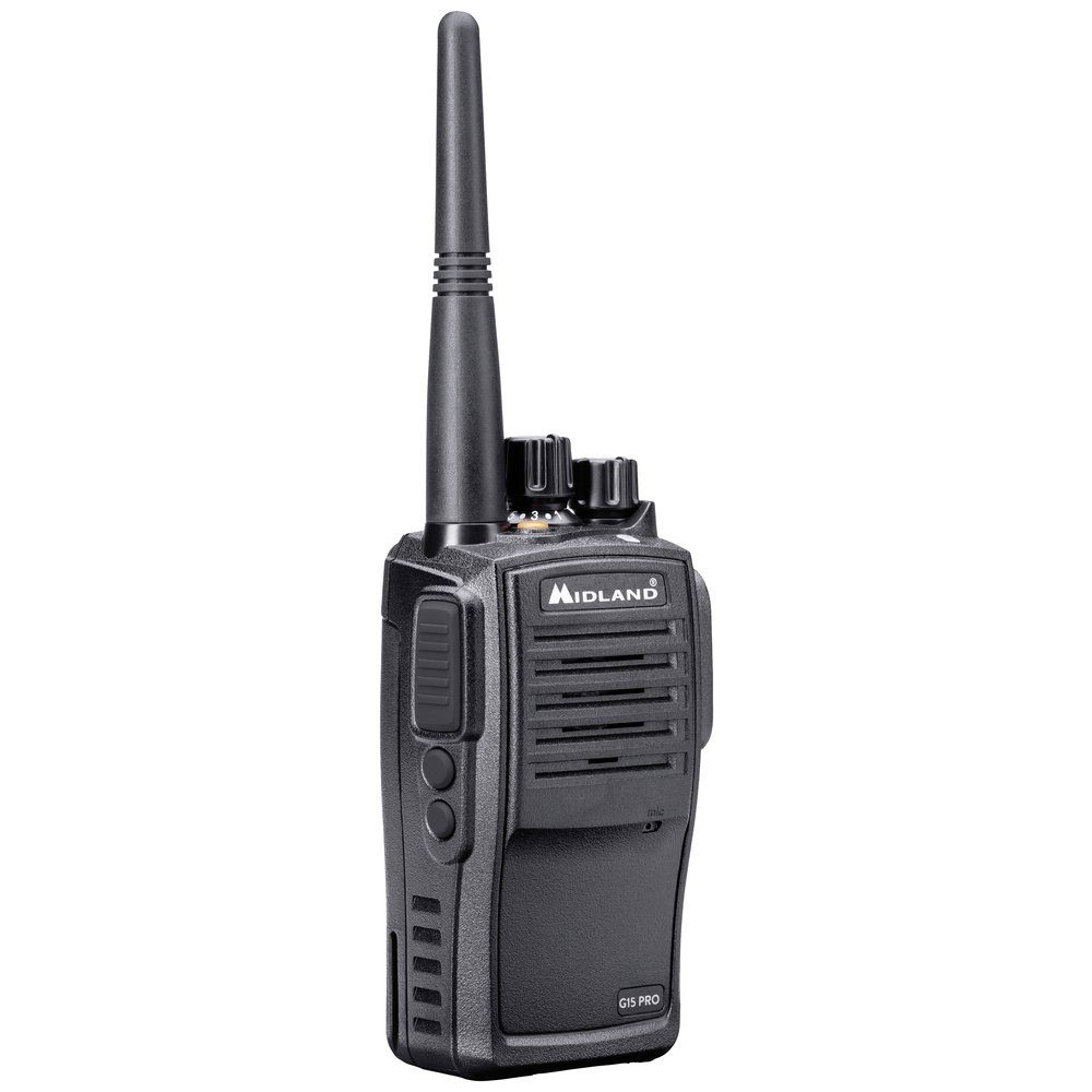 Midland Walkie Talkie Midland G15 Pro NC PMR 2er Security-Koffer inkl. MA 31-M C1127.S2 PMR-