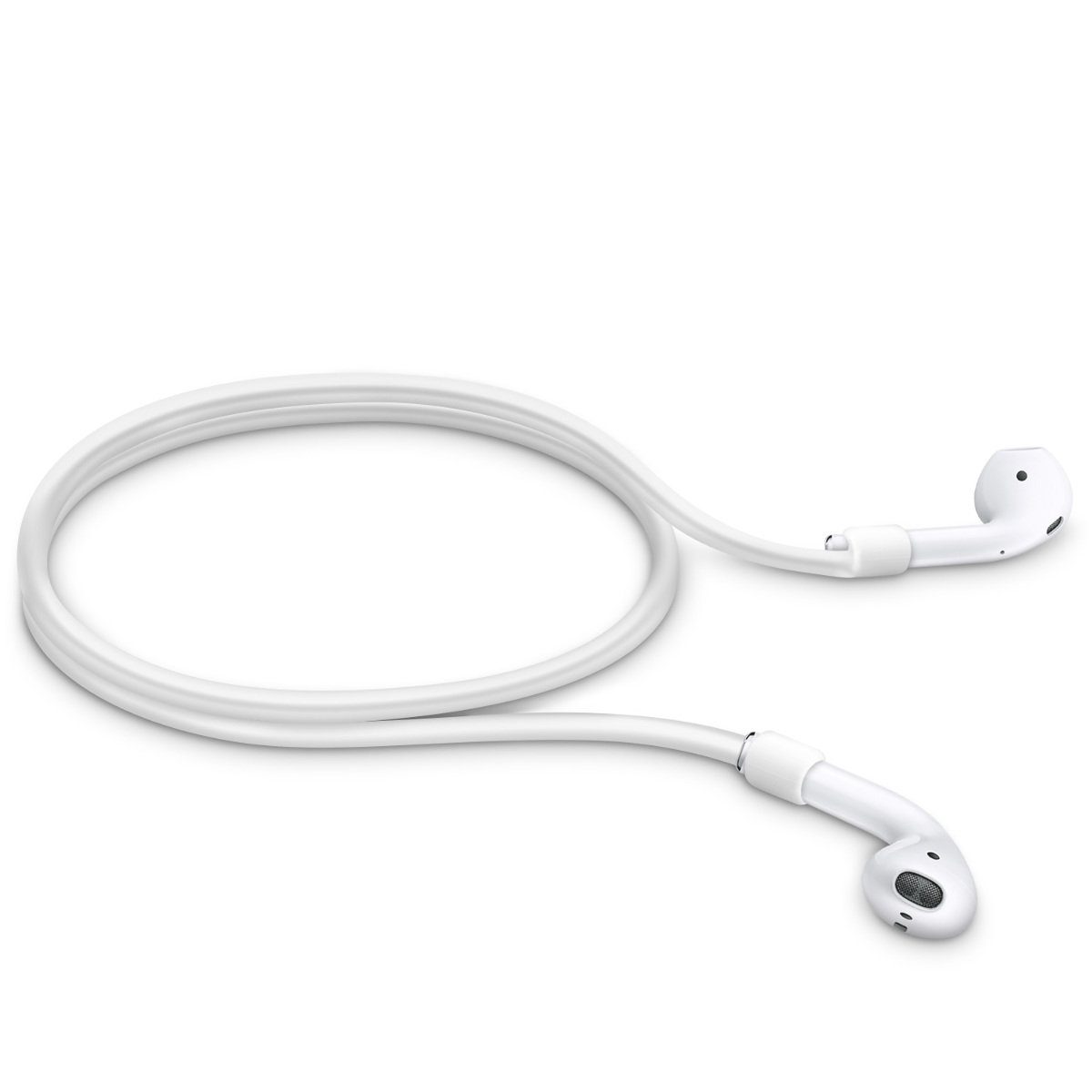 kwmobile Etui Halteband für Apple Airpods 1 / 2 / Pro / 3, Headphones Halter Band Strap