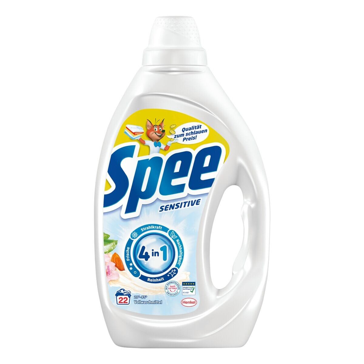Spee 4in1 Sensitive Vollwaschmittel (22 WL, 990 ml)