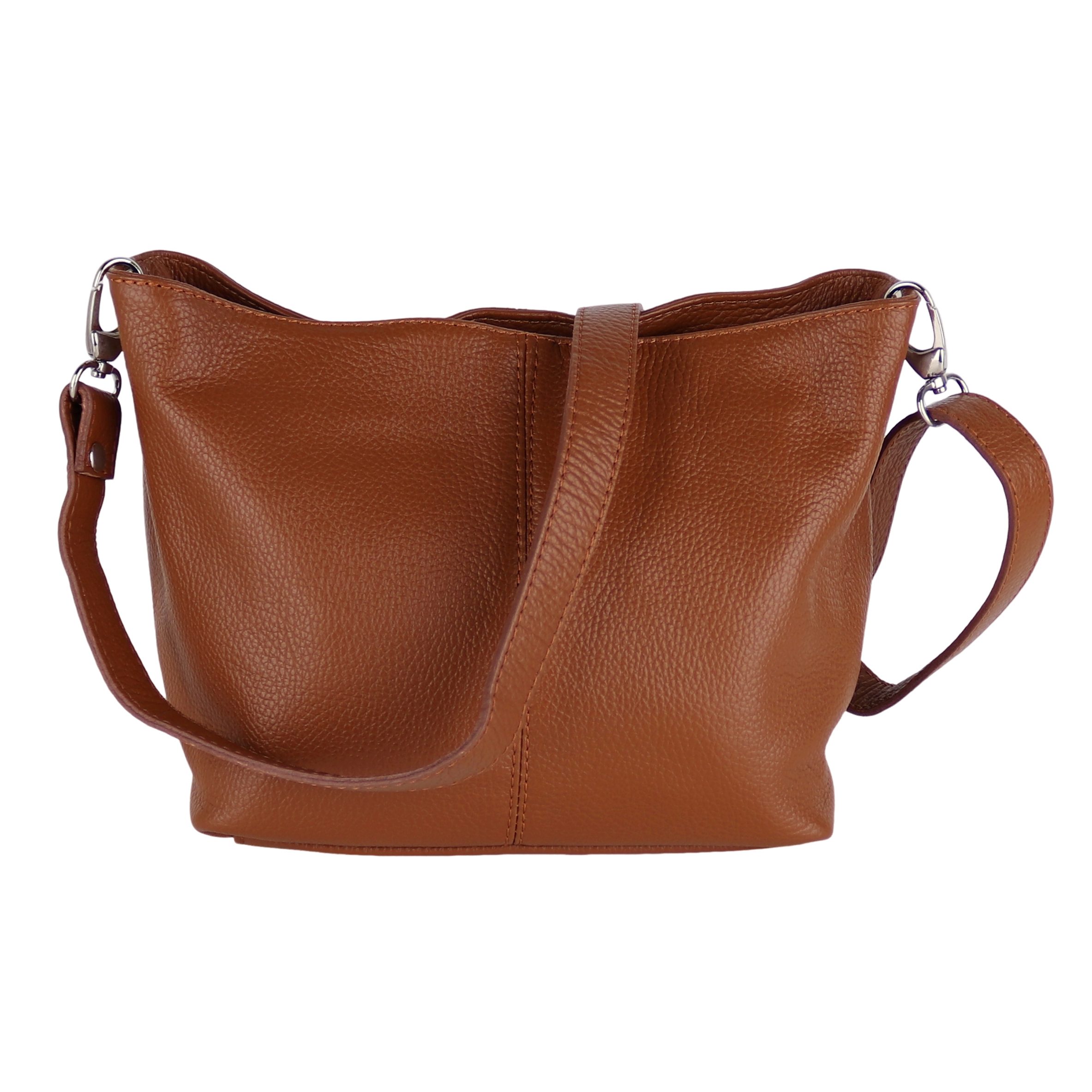 MIRROSI Umhängetasche Damen Crossbody Bag, Echtleder Made In Italy, Mittelg günstig online kaufen