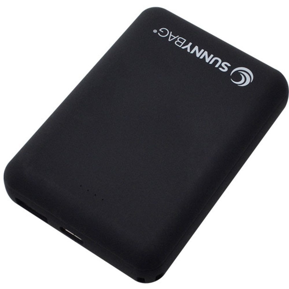 Sunnybag SunnyBag compact10000 Powerbank 10000 mAh Li-Ion Schwarz Statusanzei Powerbank 10000 mAh