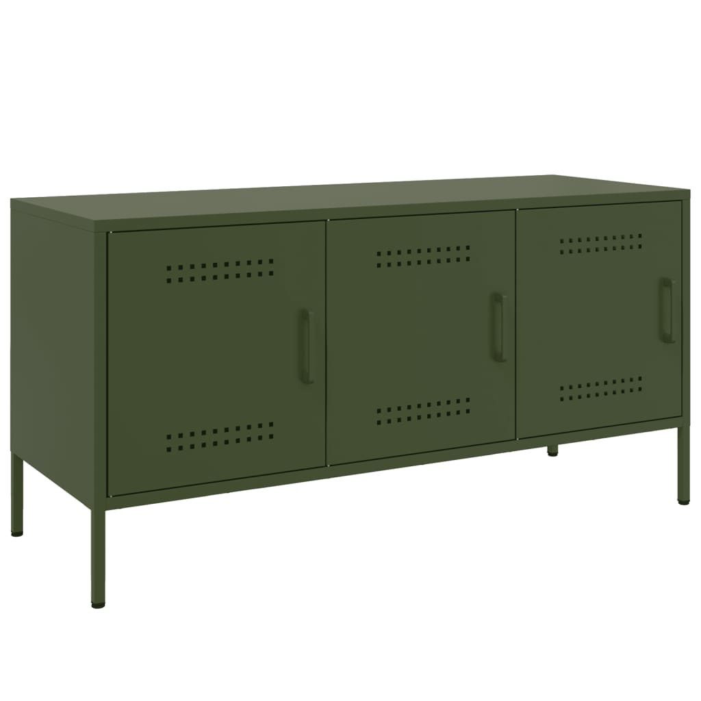 vidaXL TV-Schrank TV-Schrank Olivgrün 100,5x39x50,5 cm günstig online kaufen