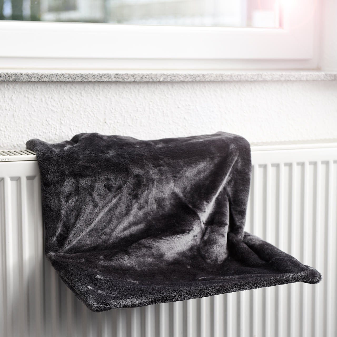 Canadian Cat Company Katzen-Hängematte Liegemulde für Katzen - schwarz, zur günstig online kaufen