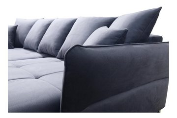 Furnix Ecksofa KAIROSS Sofa mit Schlaffunktion Auswahl, mit Bettkasten, ausziehbare Liegefläche: 133 x 234 cm